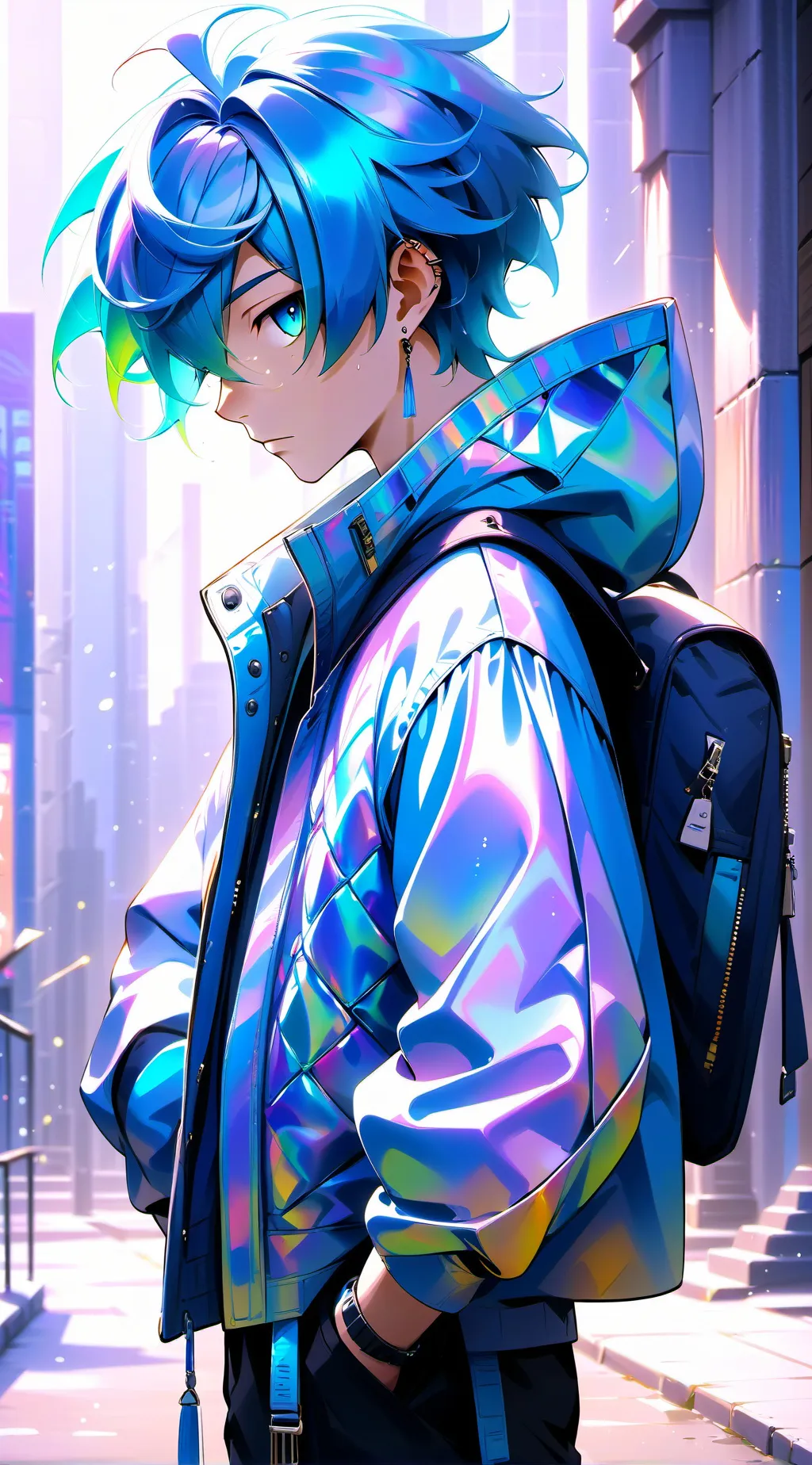 ai character: Liam background