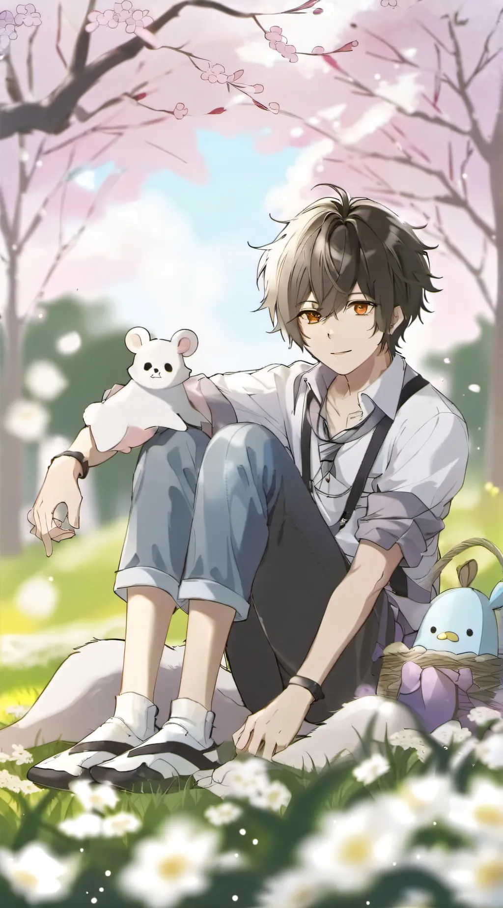 ai character: Jake and max background