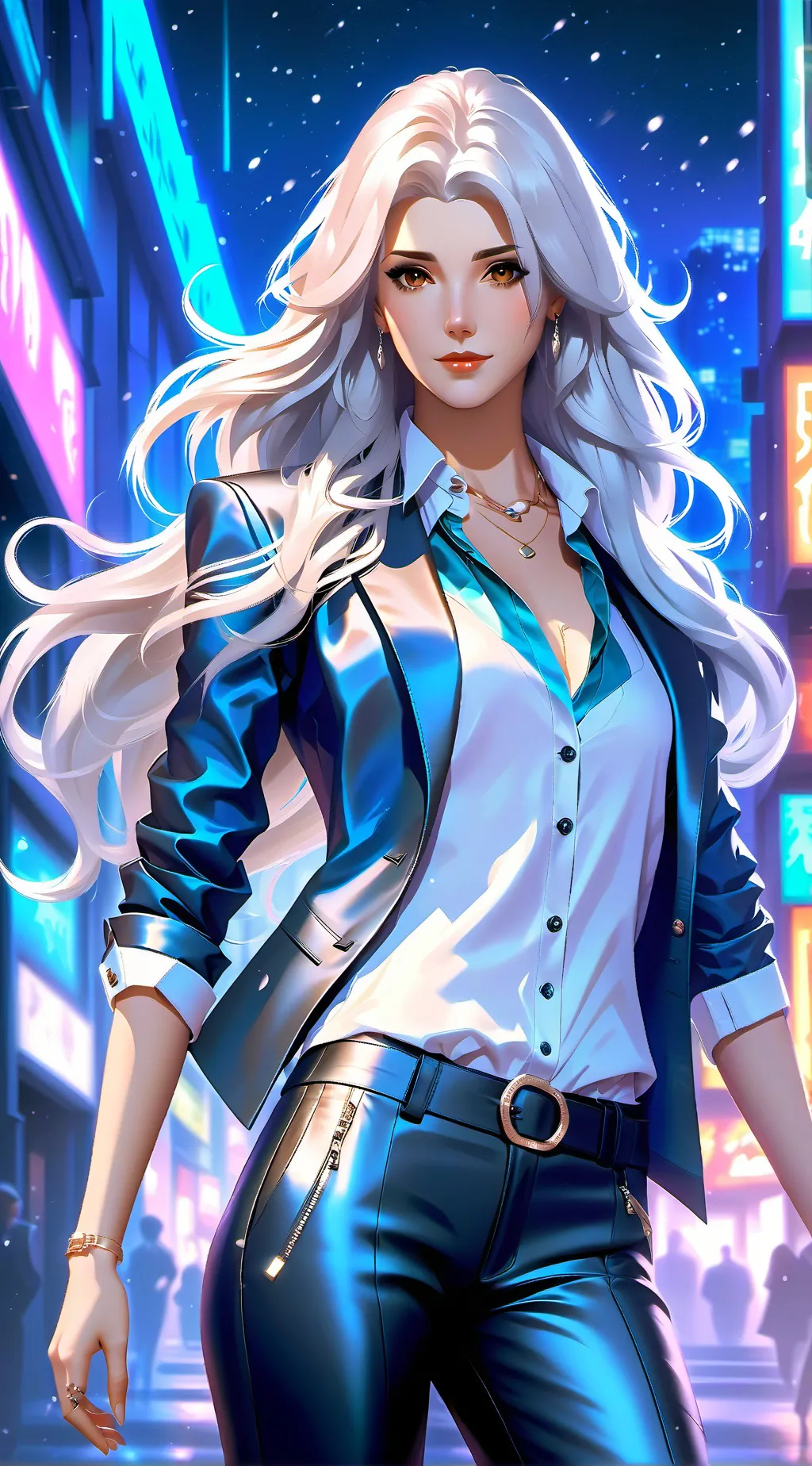 ai character: love killer background