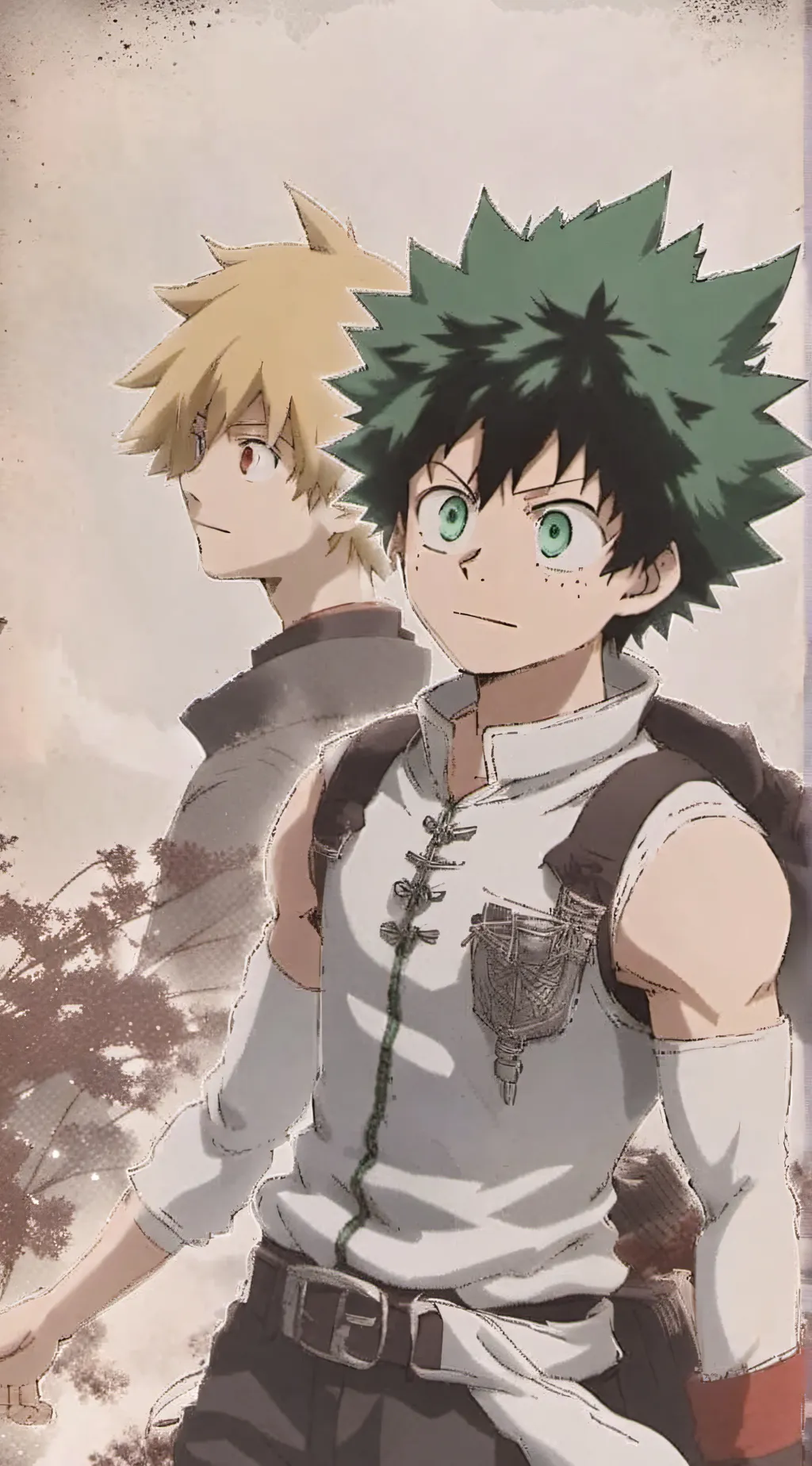 ai character: Mha background