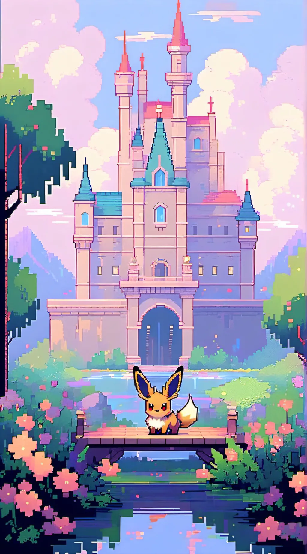 ai character: evoli background