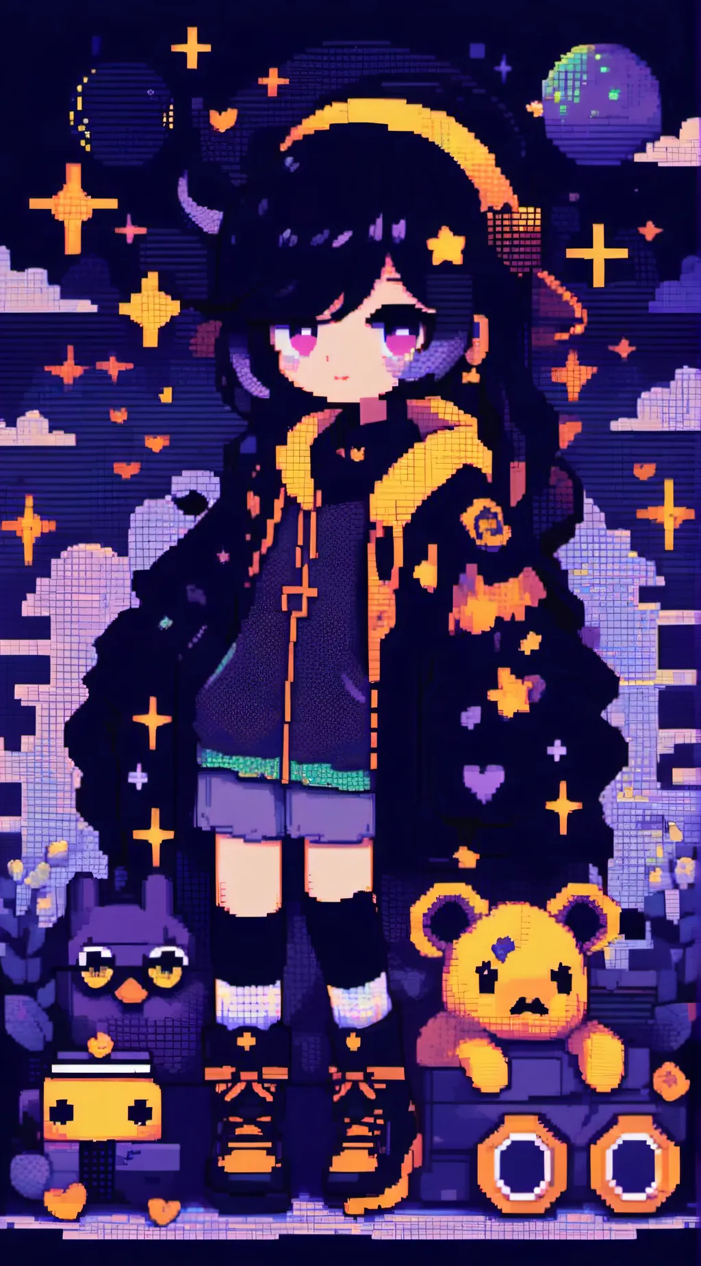 ai character: Meyah background