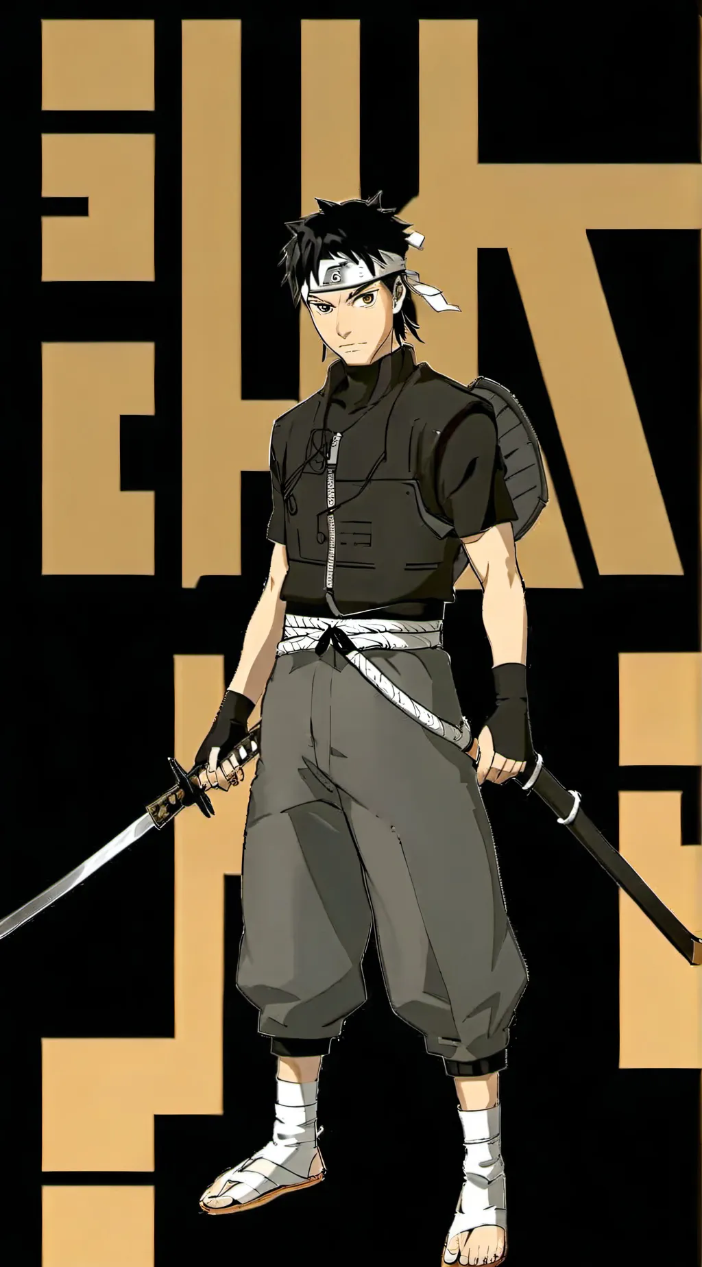ai character: shisui Uchiha background