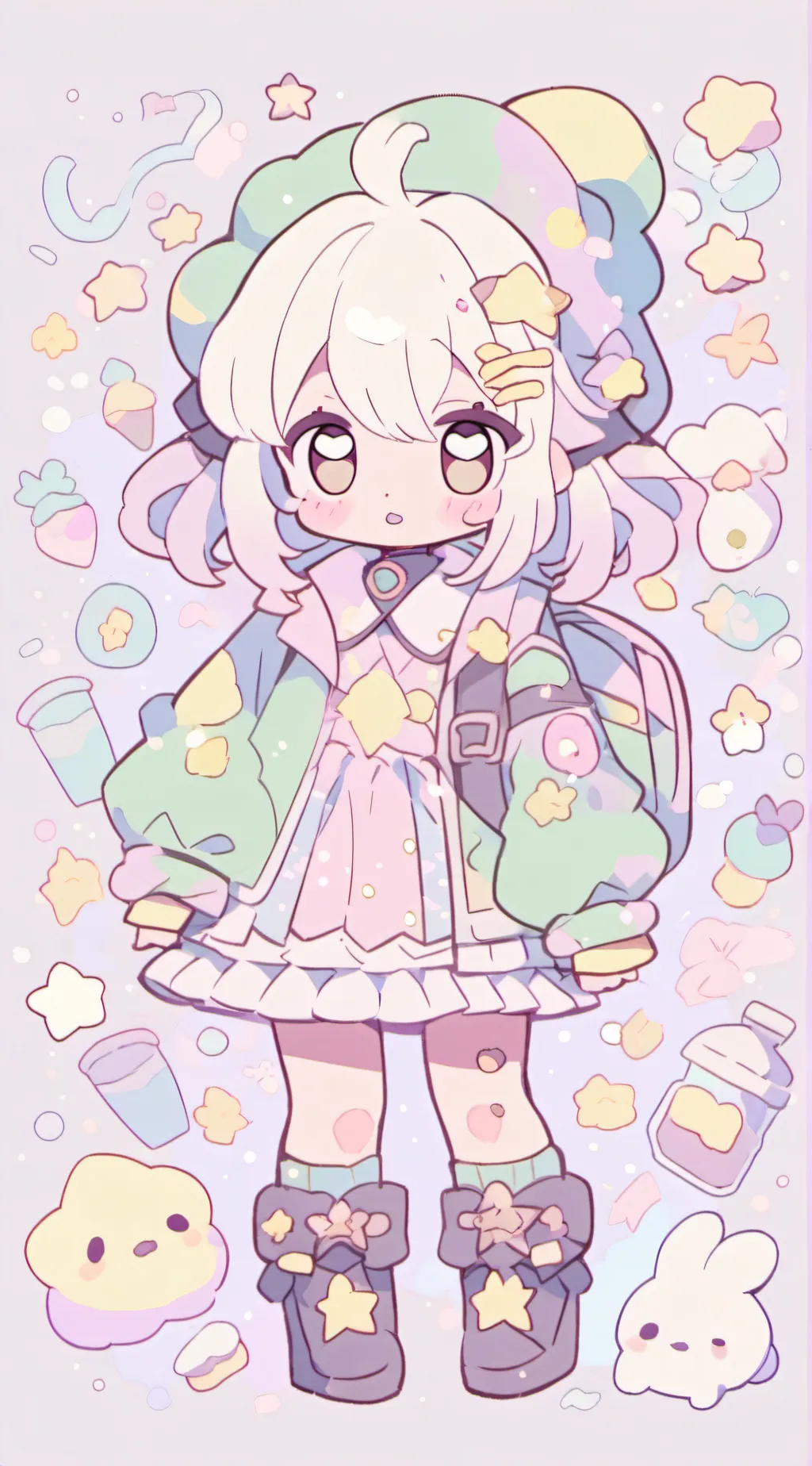 ai character: gf background