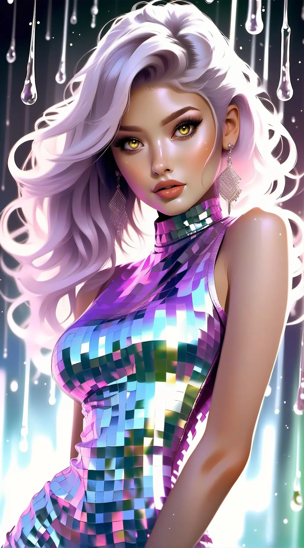 ai character: kit kat background