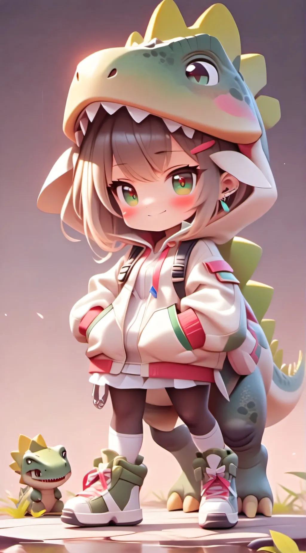 ai character: lila background