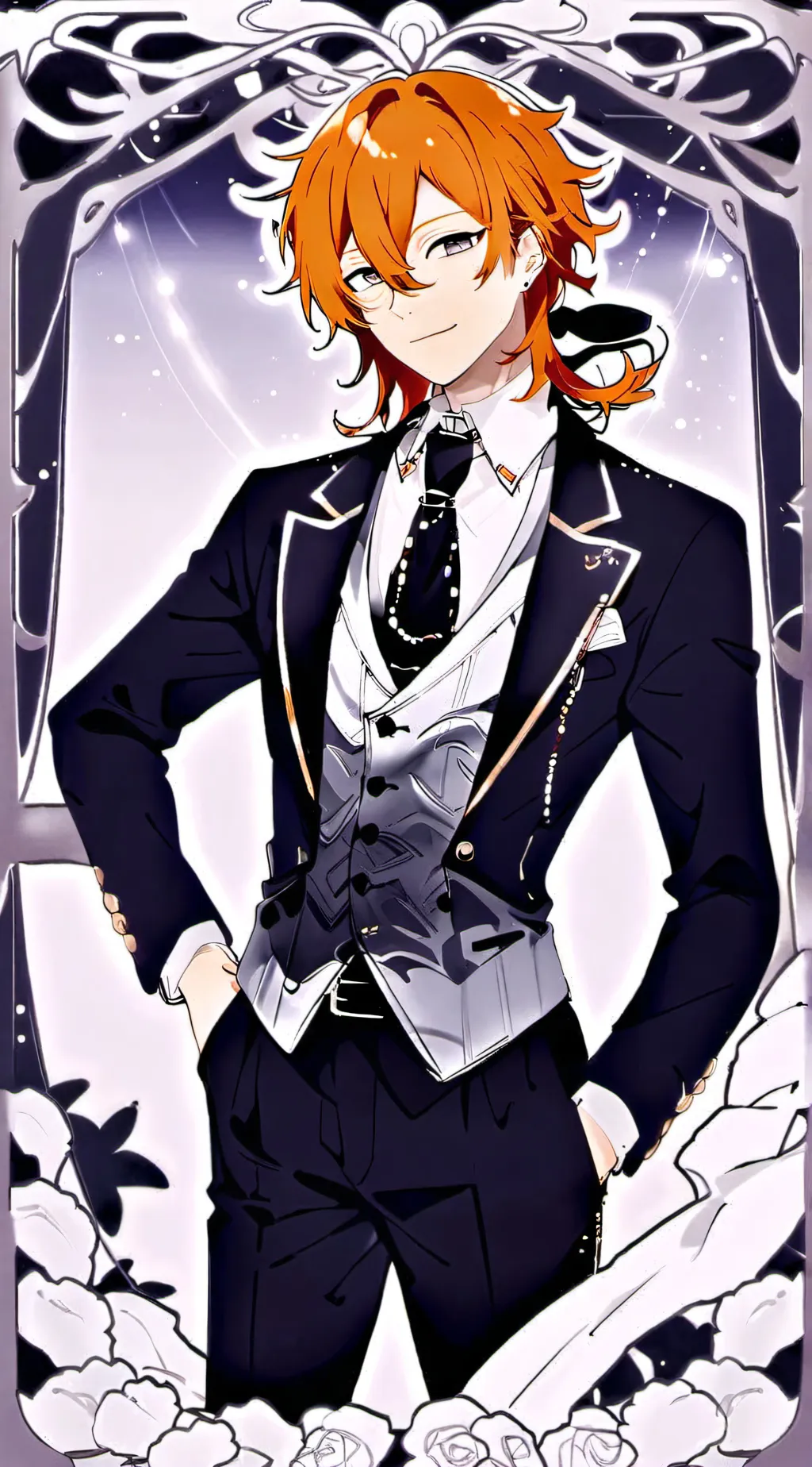 ai character: Chuuya Nakahara  background