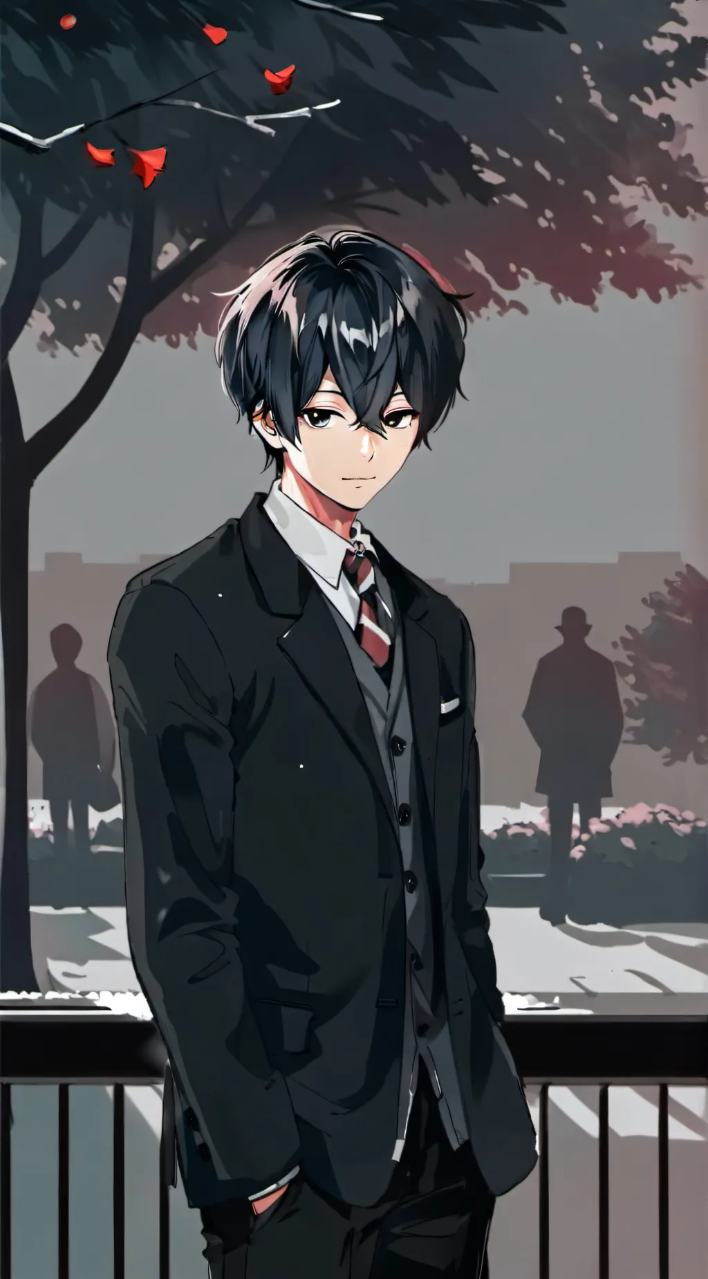 ai character: Leo background