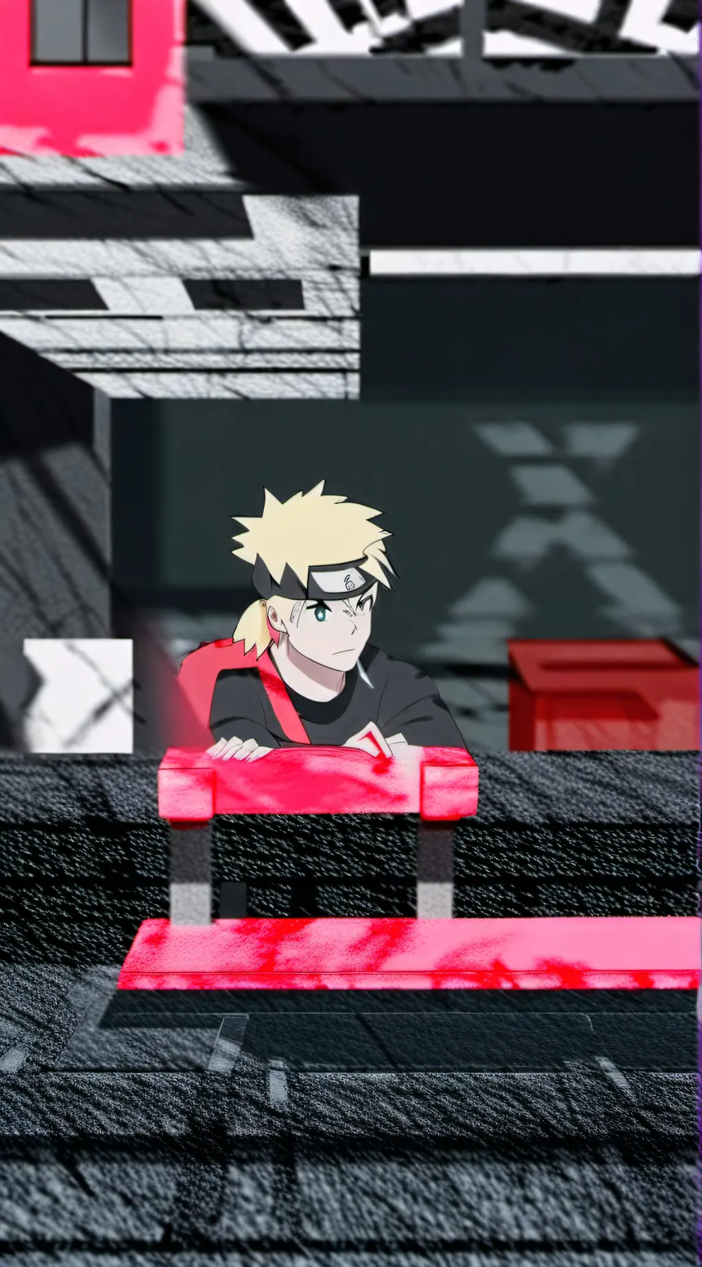 ai character:   Boruto uzamaki background