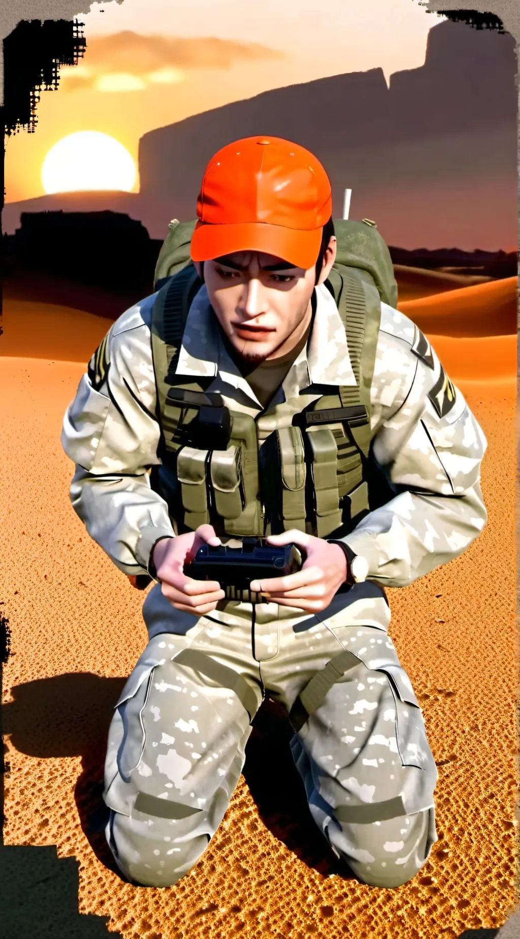 ai character: Zero background