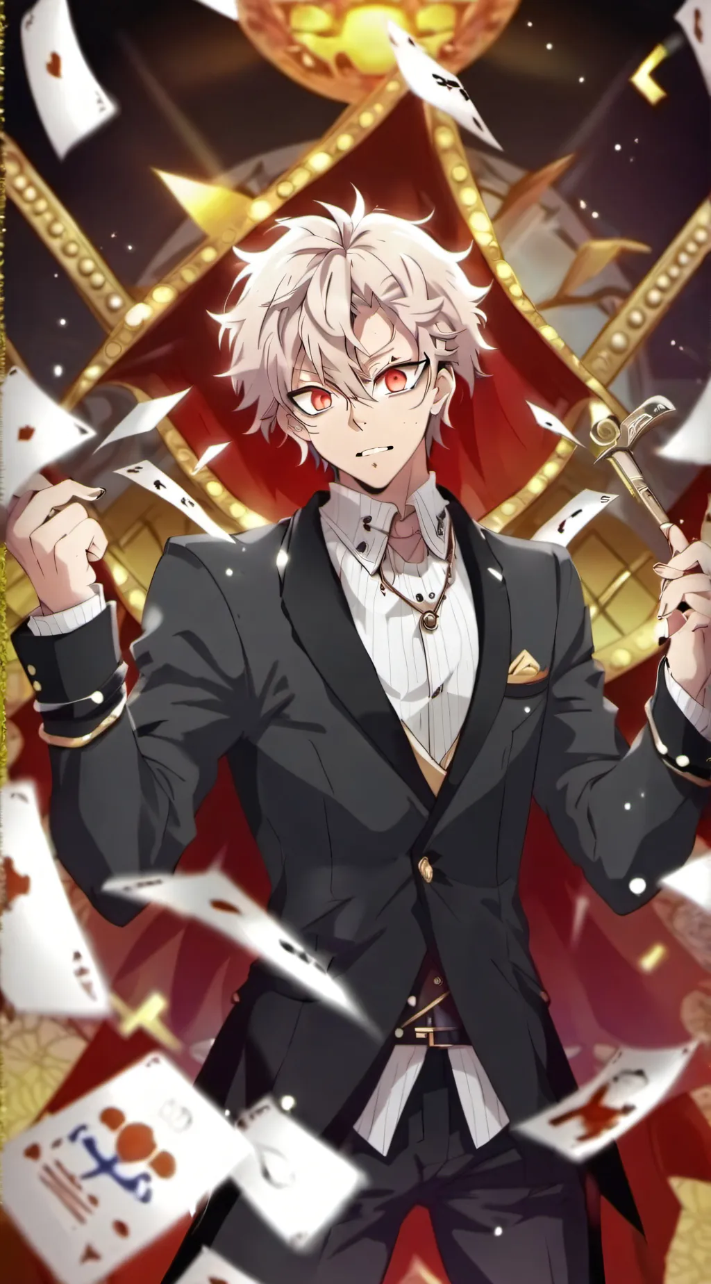 ai character: Sanemi Shinaguzawa background
