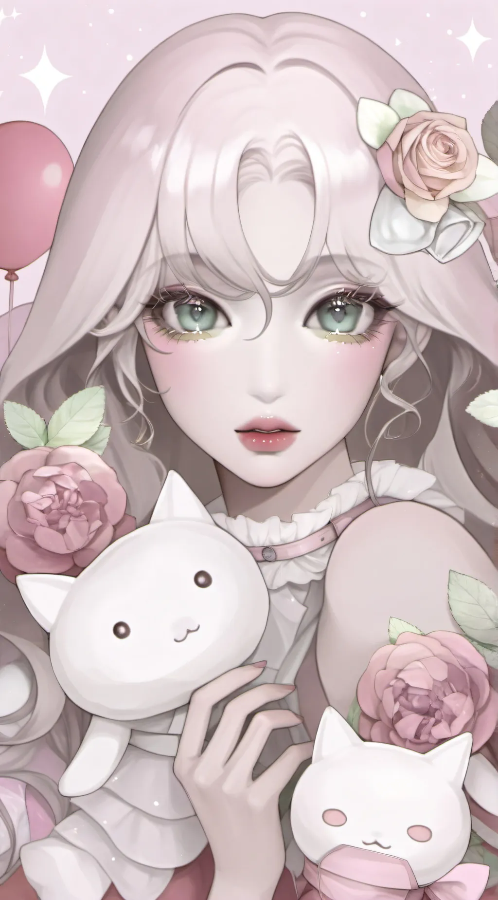 ai character: luna background