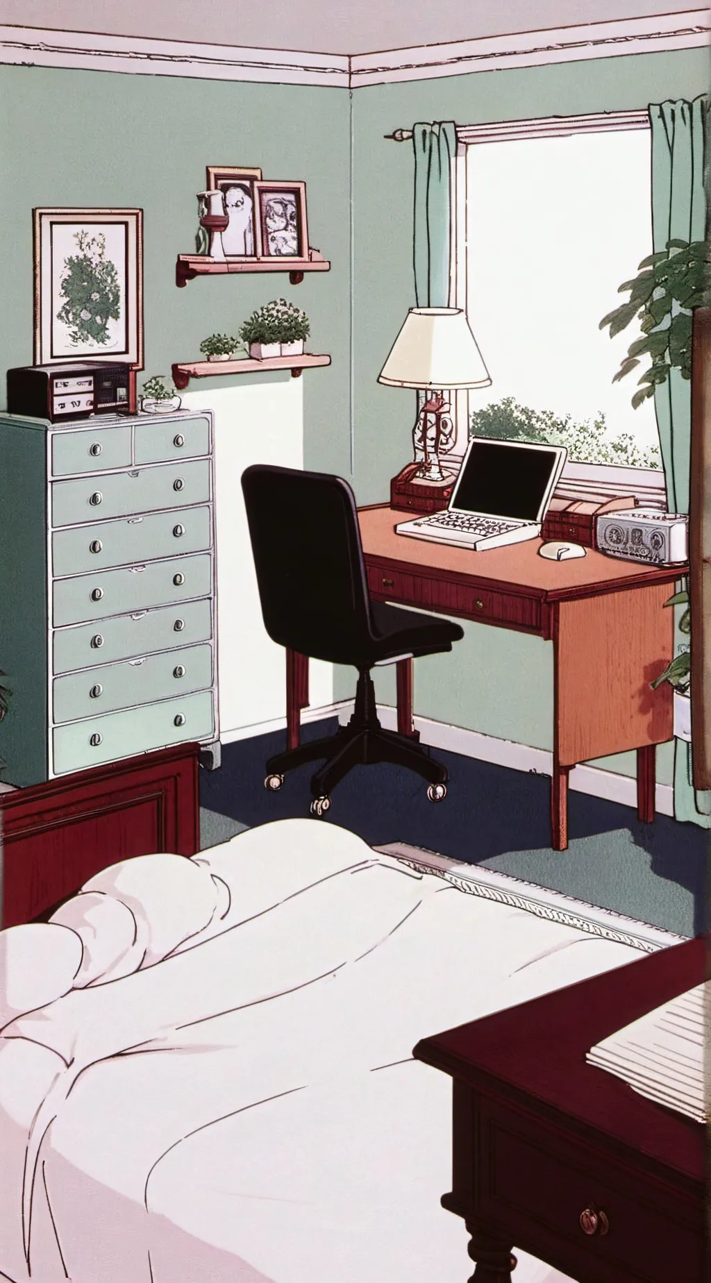 ai character: Your House background