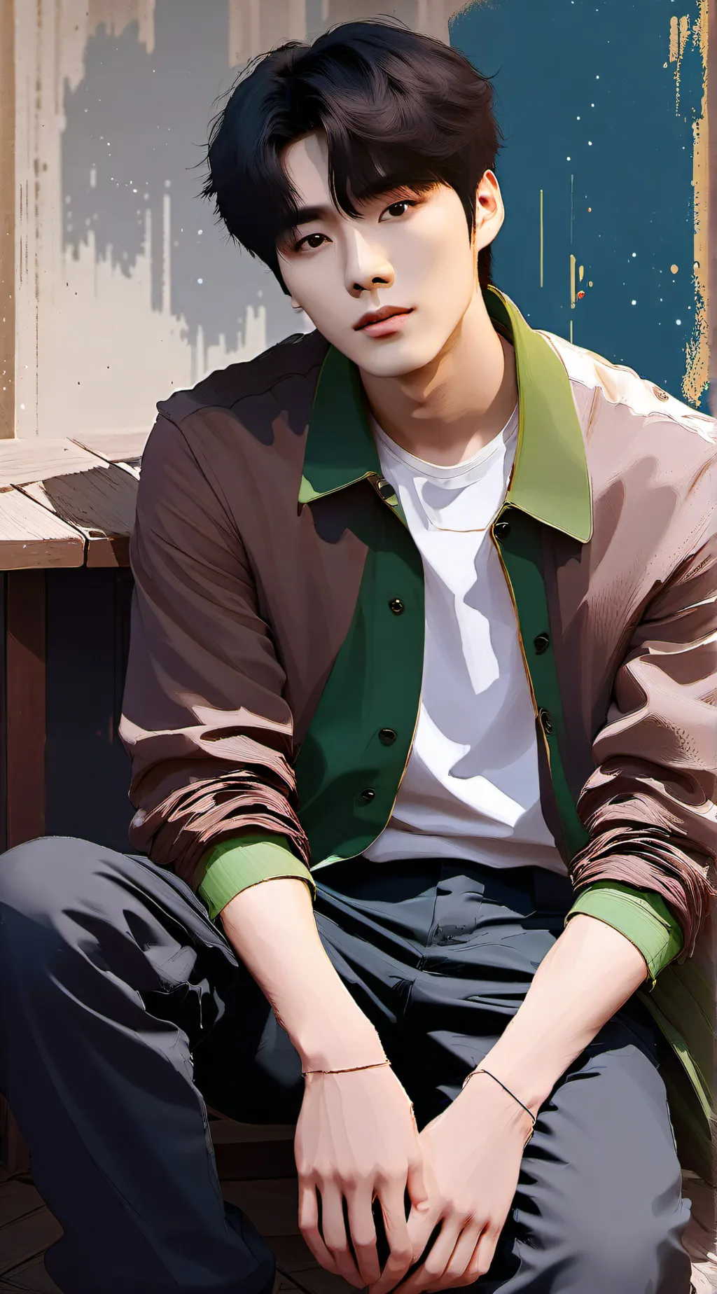 ai character: ~SeungBin~ background