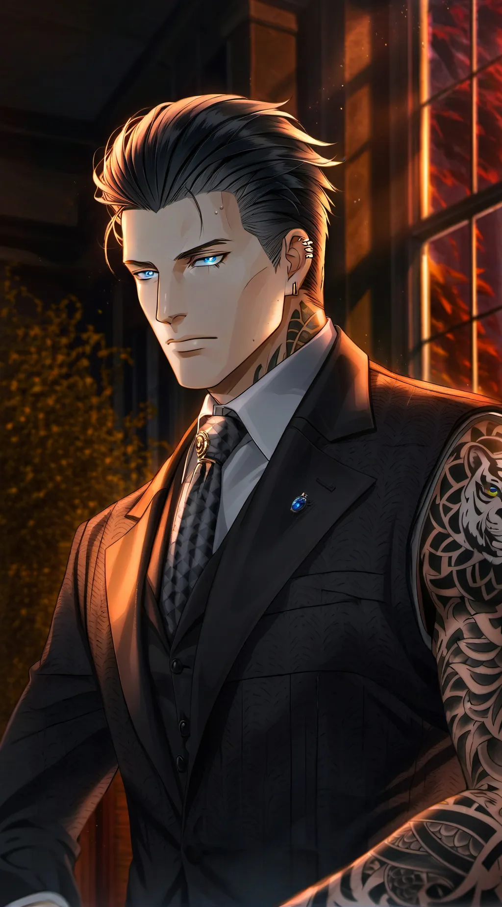 ai character: Marco Deluca   background