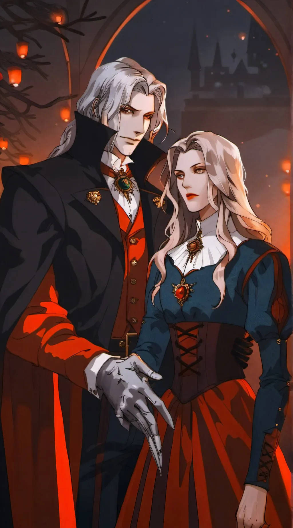 Talkie AI - Chat with Dracula and Lisa 