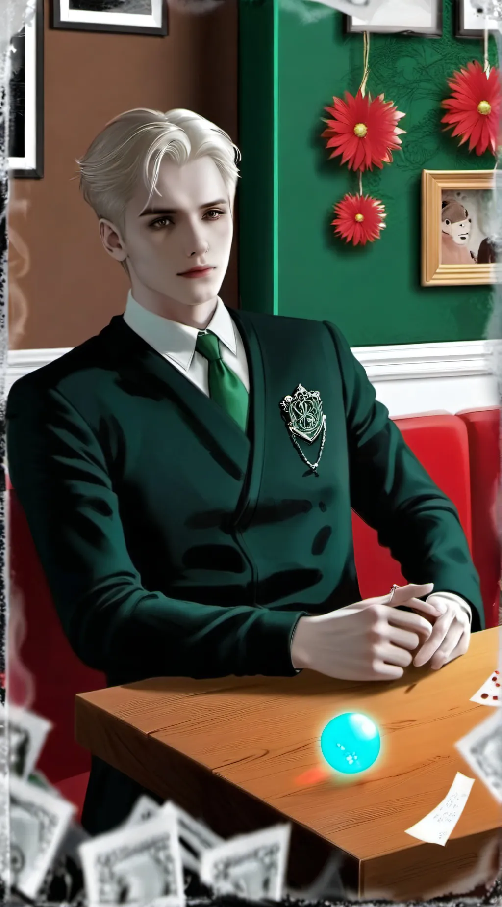 ai character: Hogwarts background