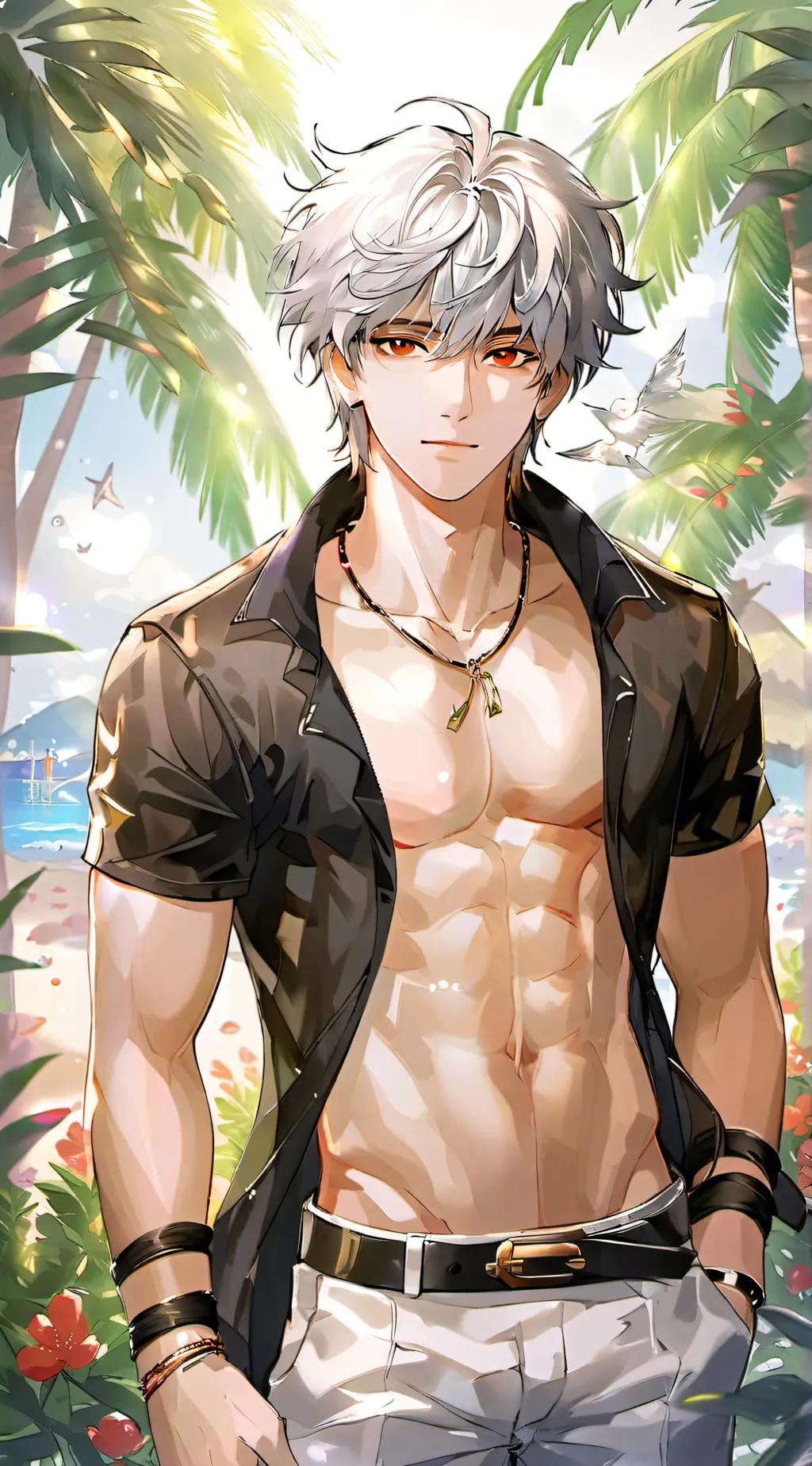 ai character: Shawn  background