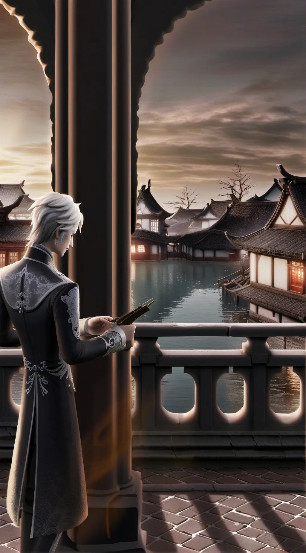 ai character: Jorden  background