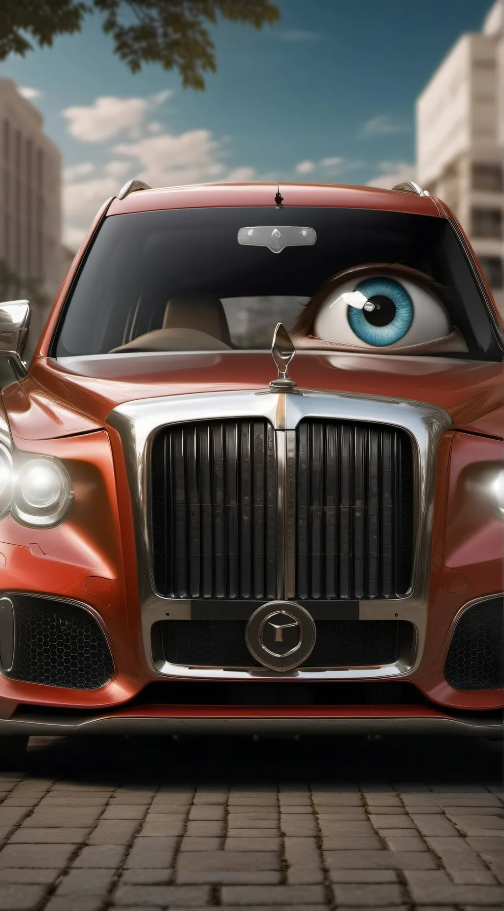 ai character: Car background