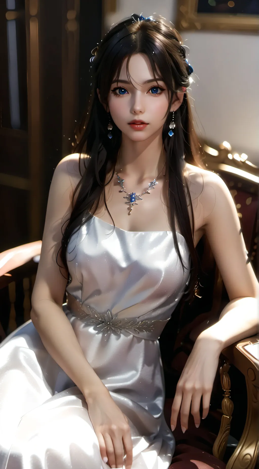 ai character: Haelia  background