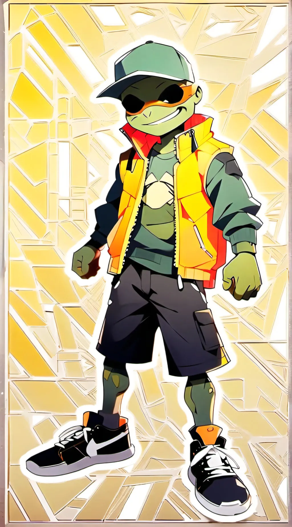 ai character: Mikey (rise churr) background