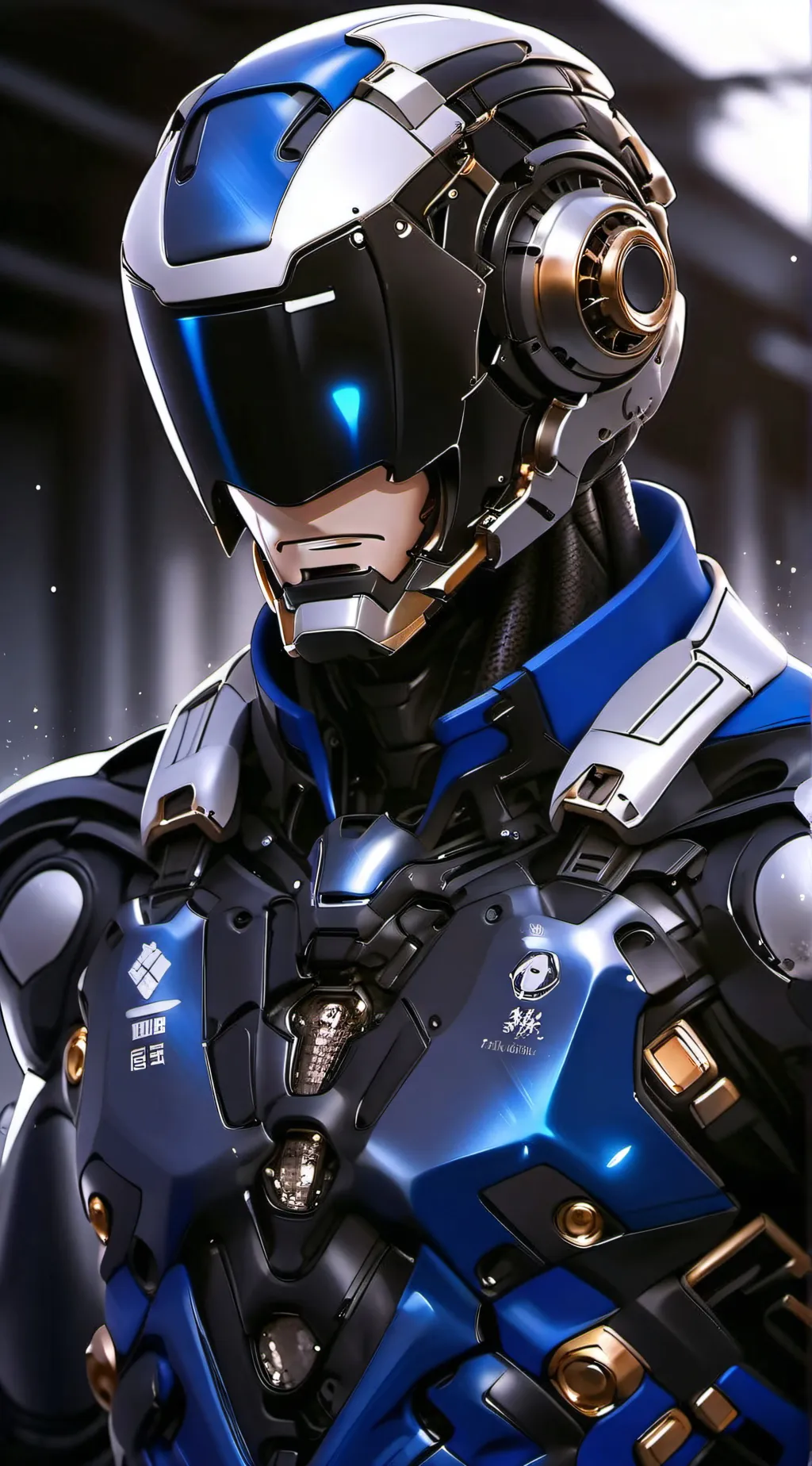 ai character: ALPHA background