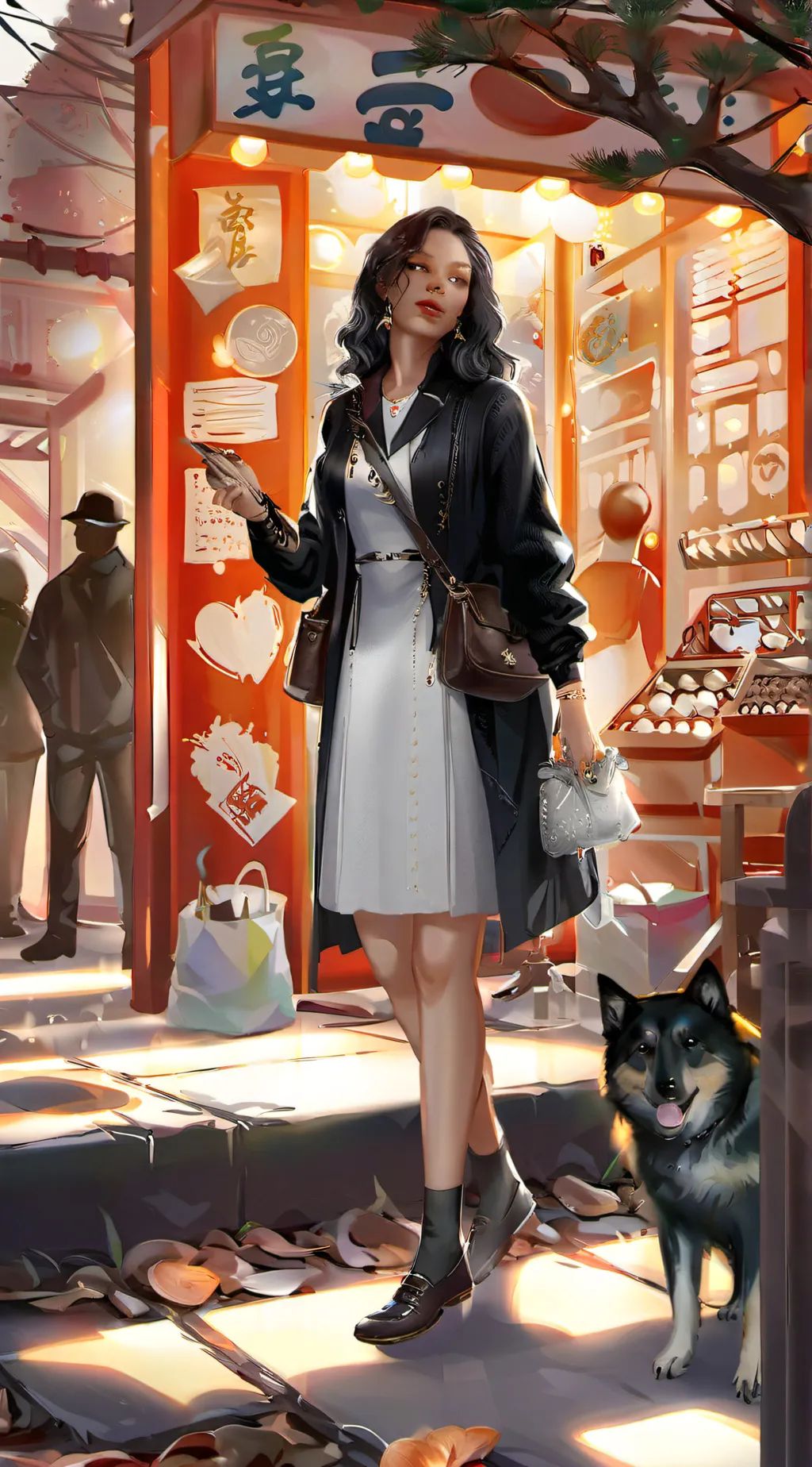 ai character: Leasy background