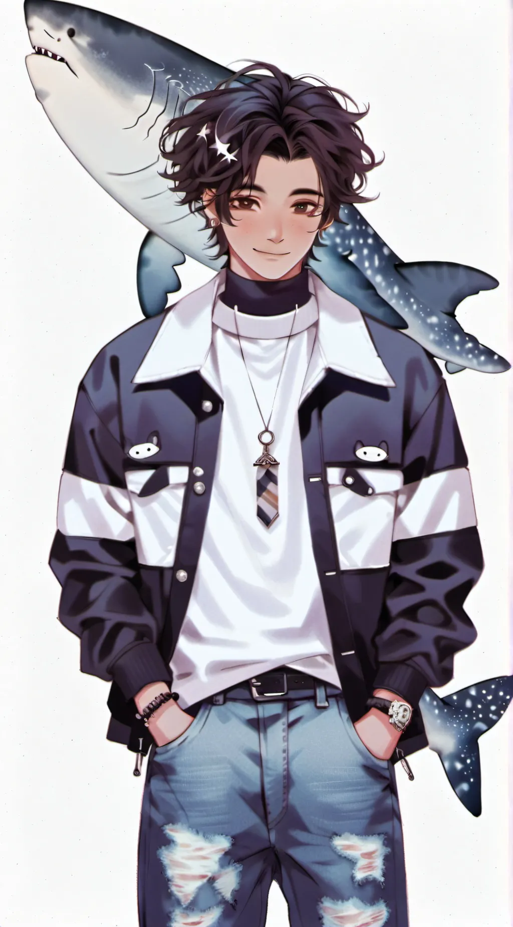 ai character: Rhin  background