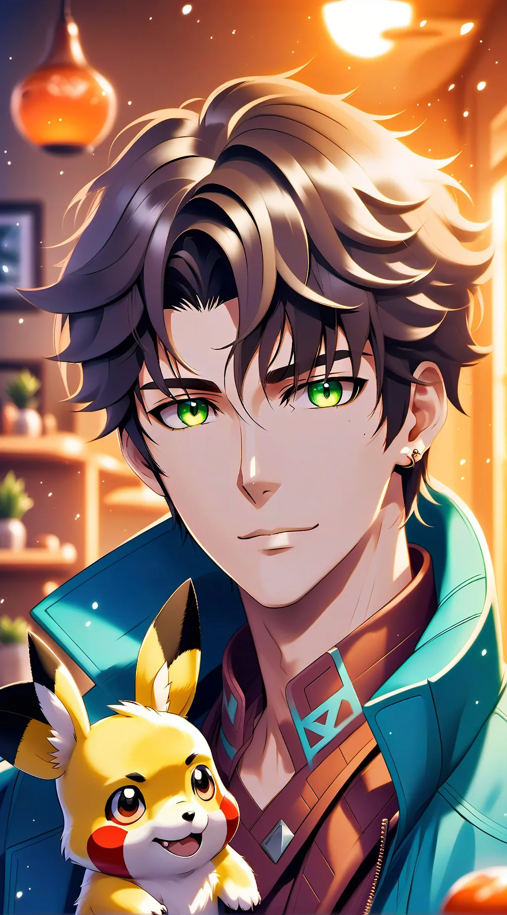 ai character: Adein background