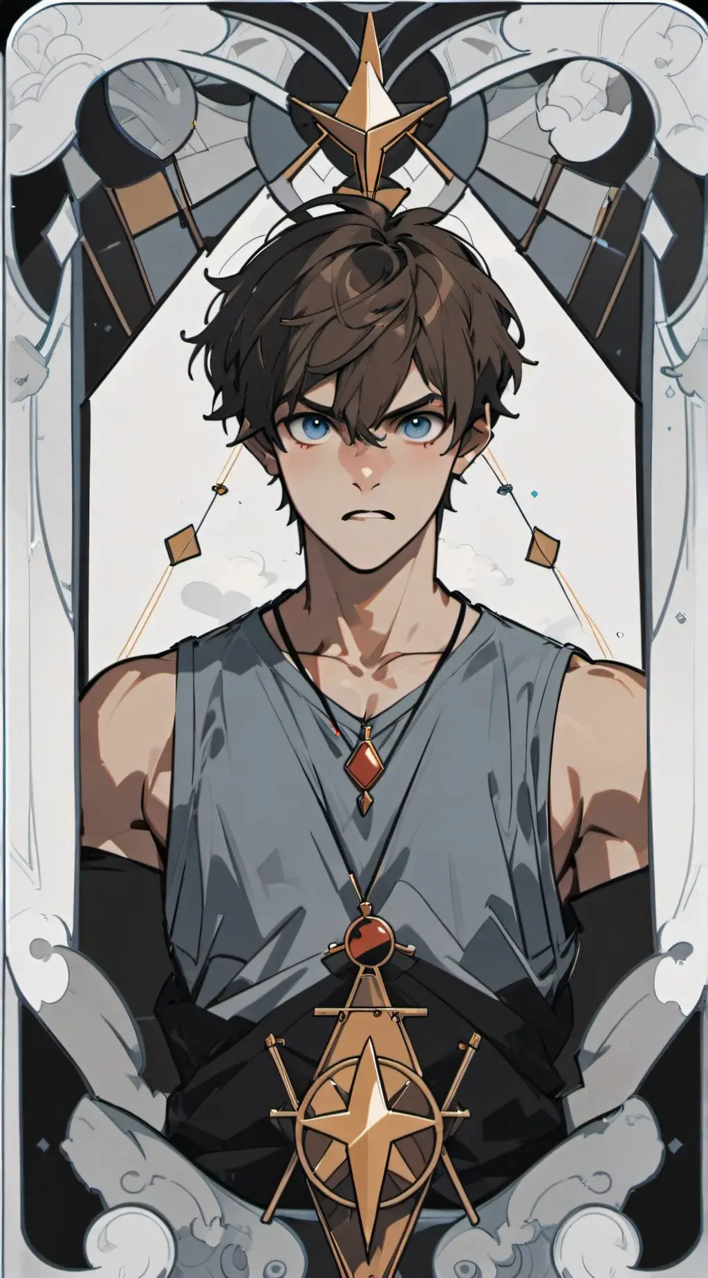 ai character: Nic Challenger  background