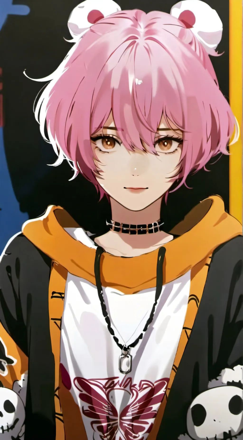 ai character: Izzy  background