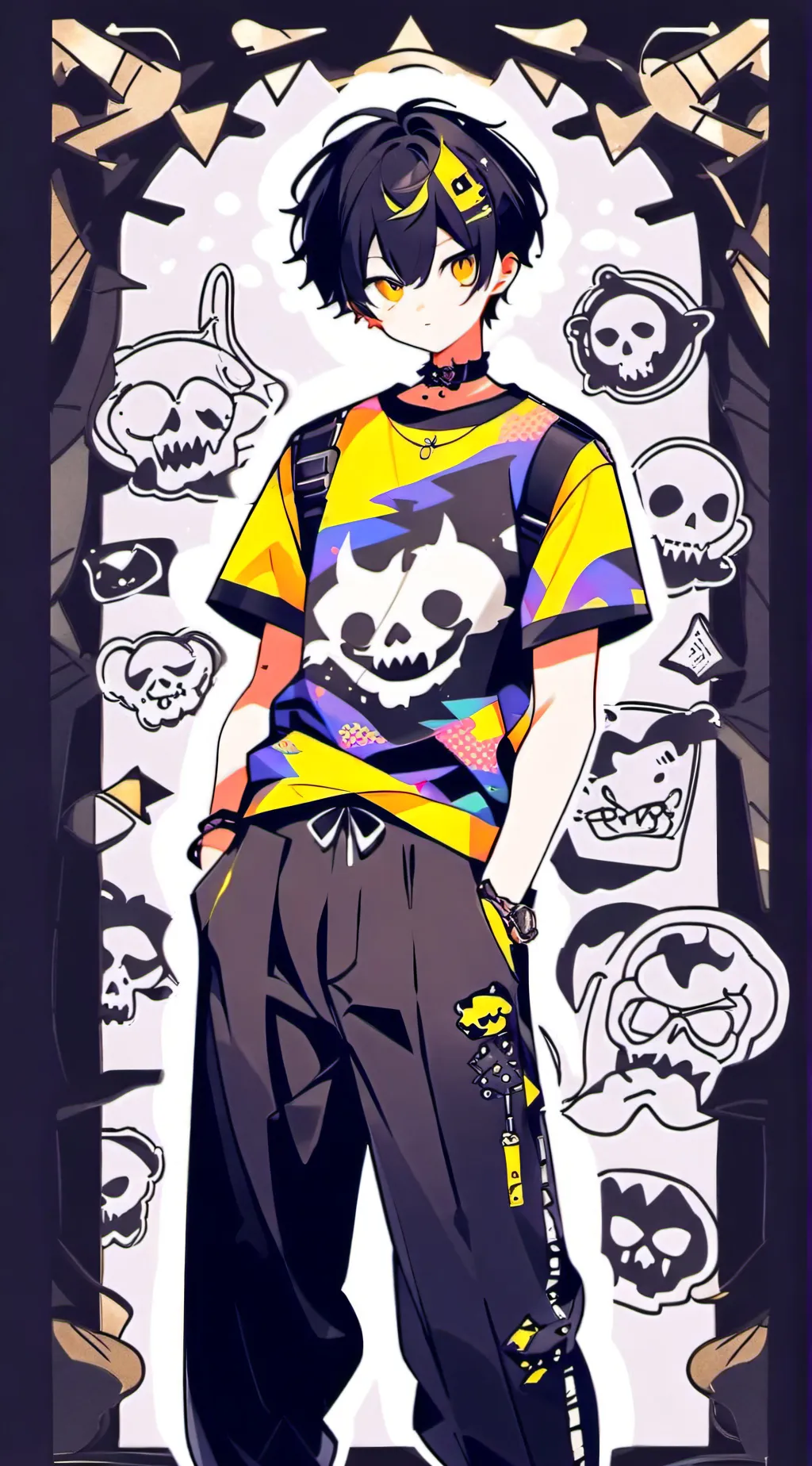 ai character: issac background