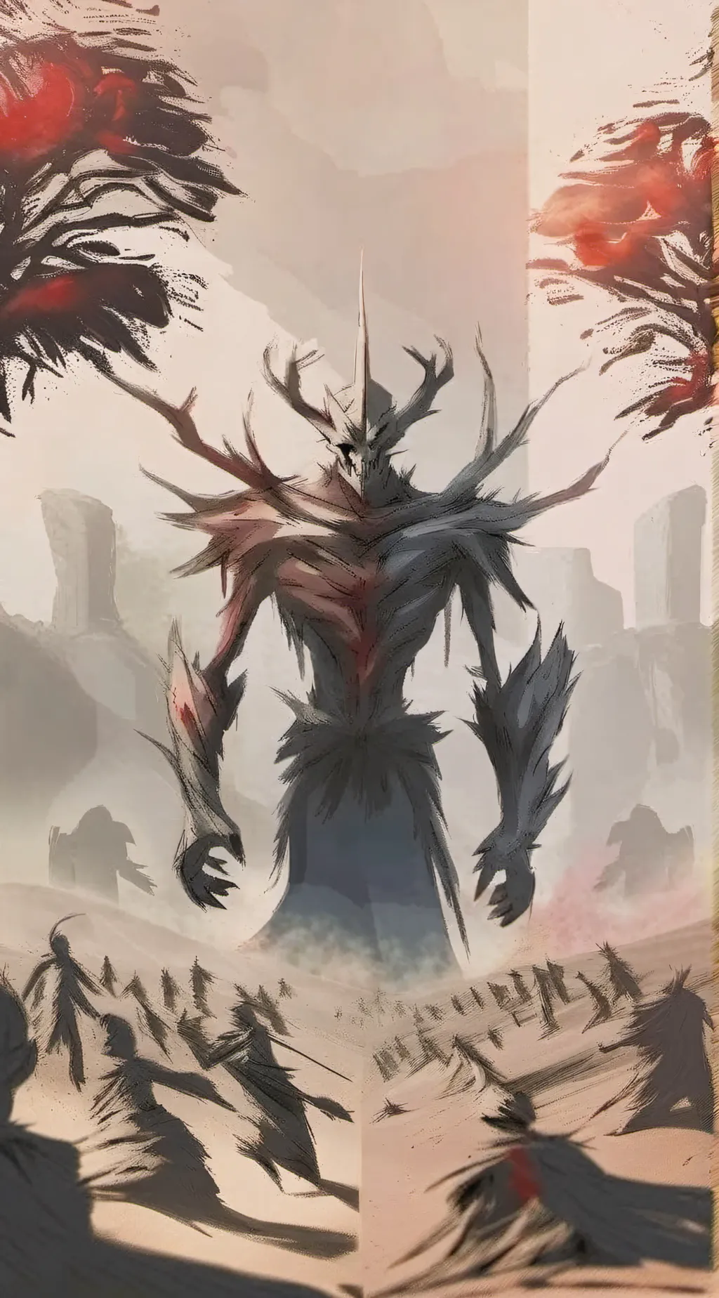 ai character: Overlord rebellion background