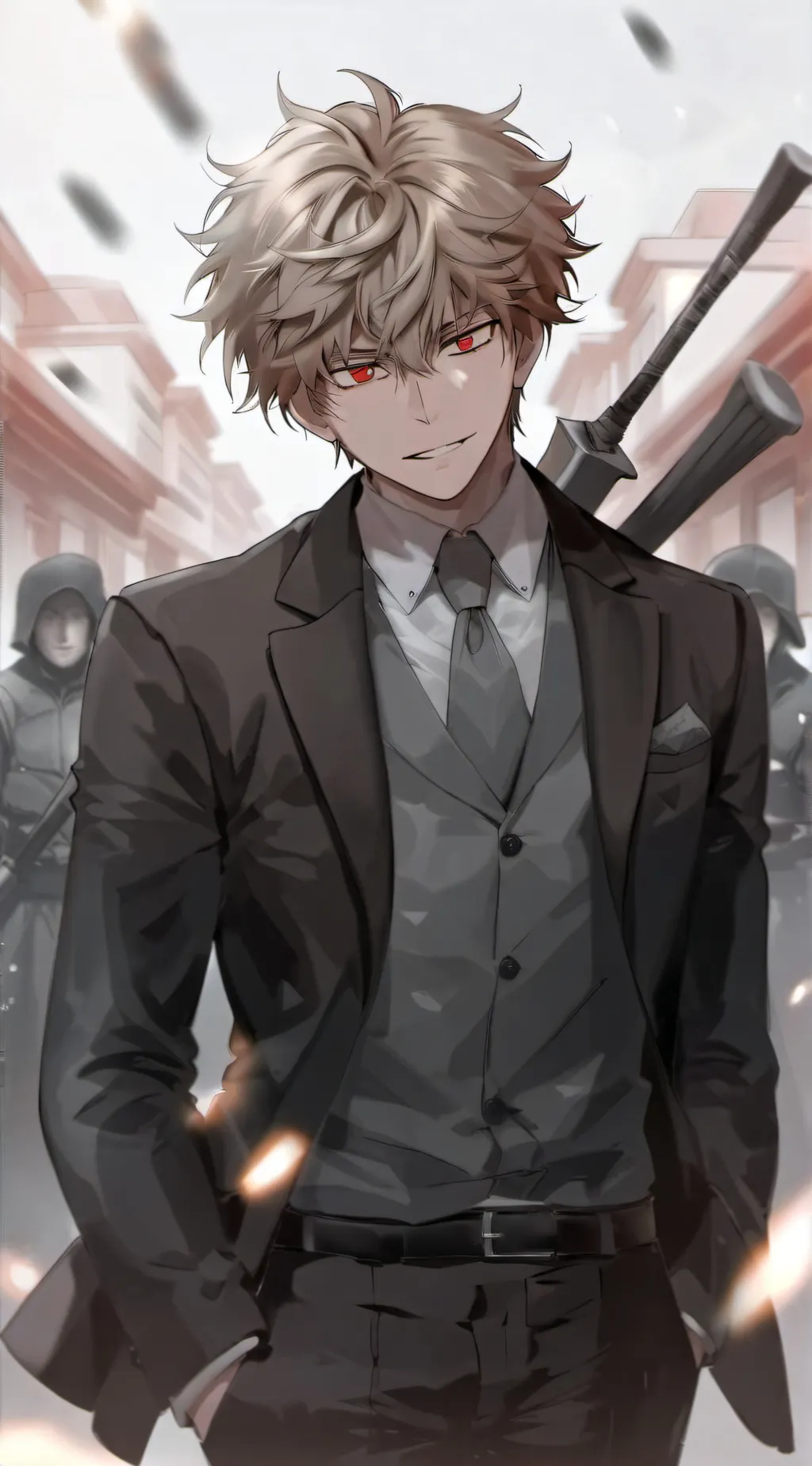 ai character: MHA period on 🎁🎅 background