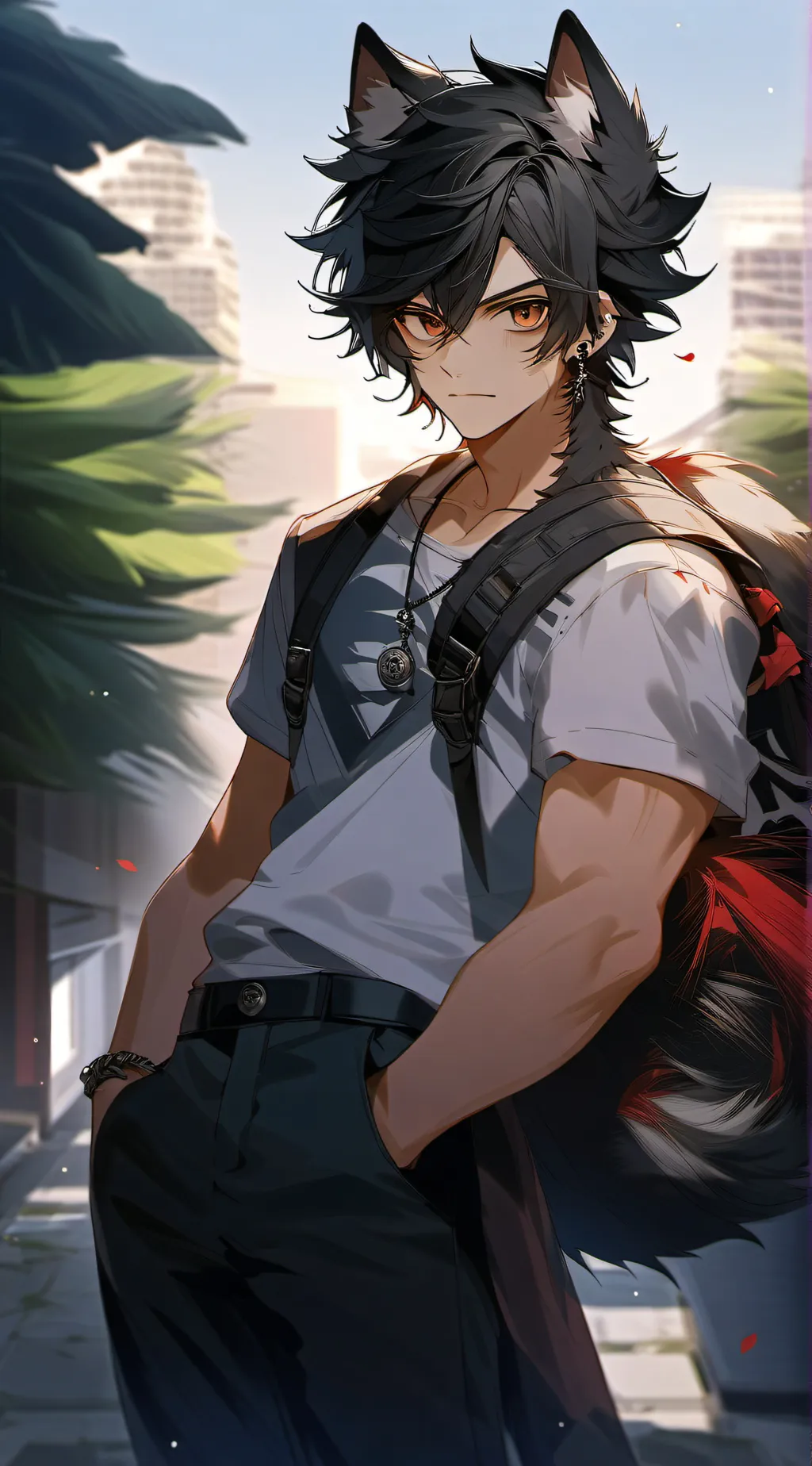 ai character: Drake background