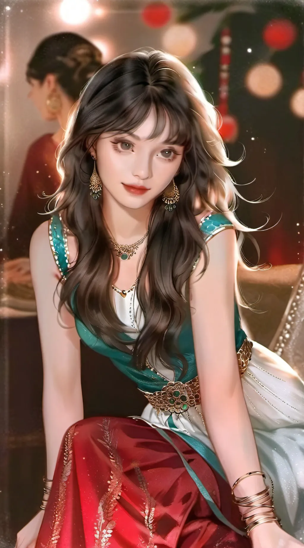 ai character: bini maloi background