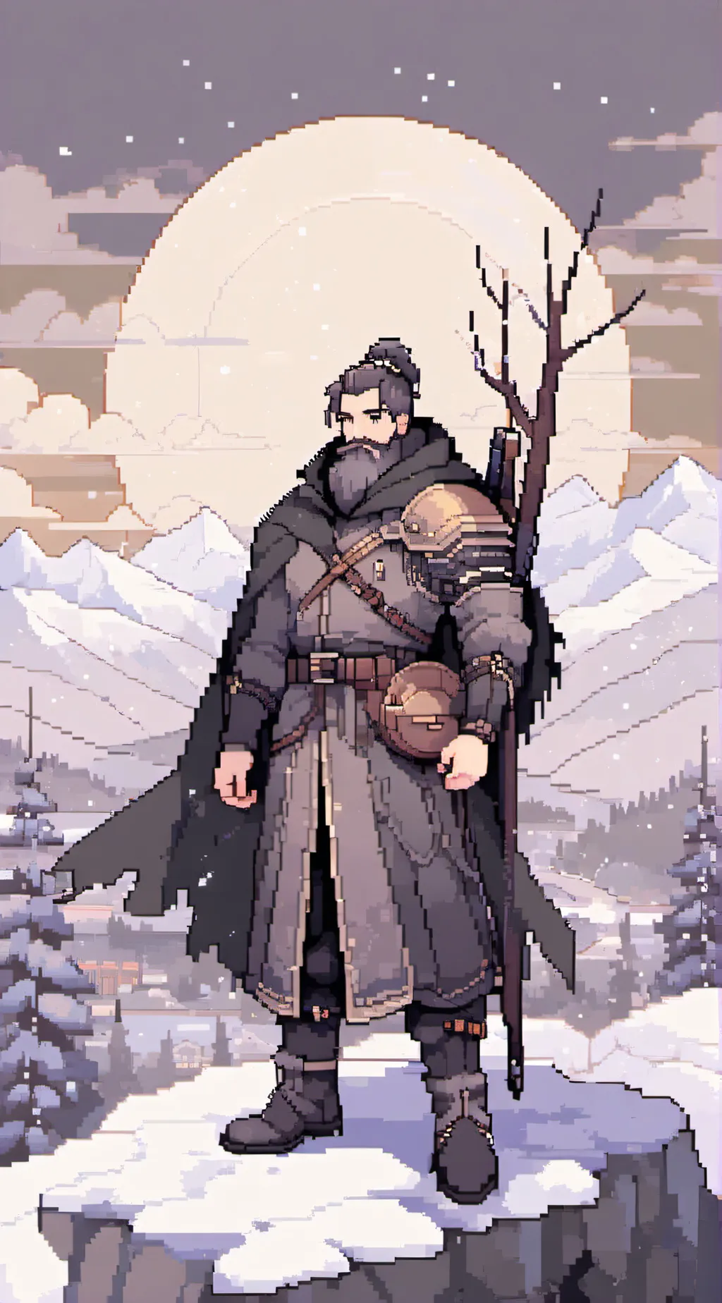 ai character: Spearos  background