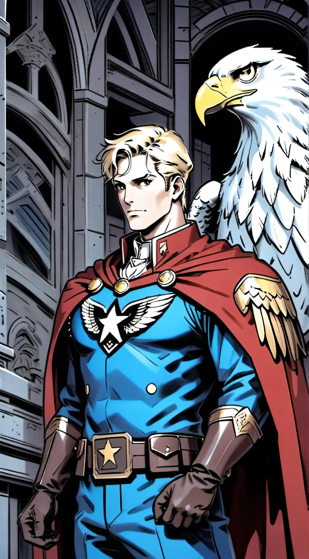 ai character: Homelander background