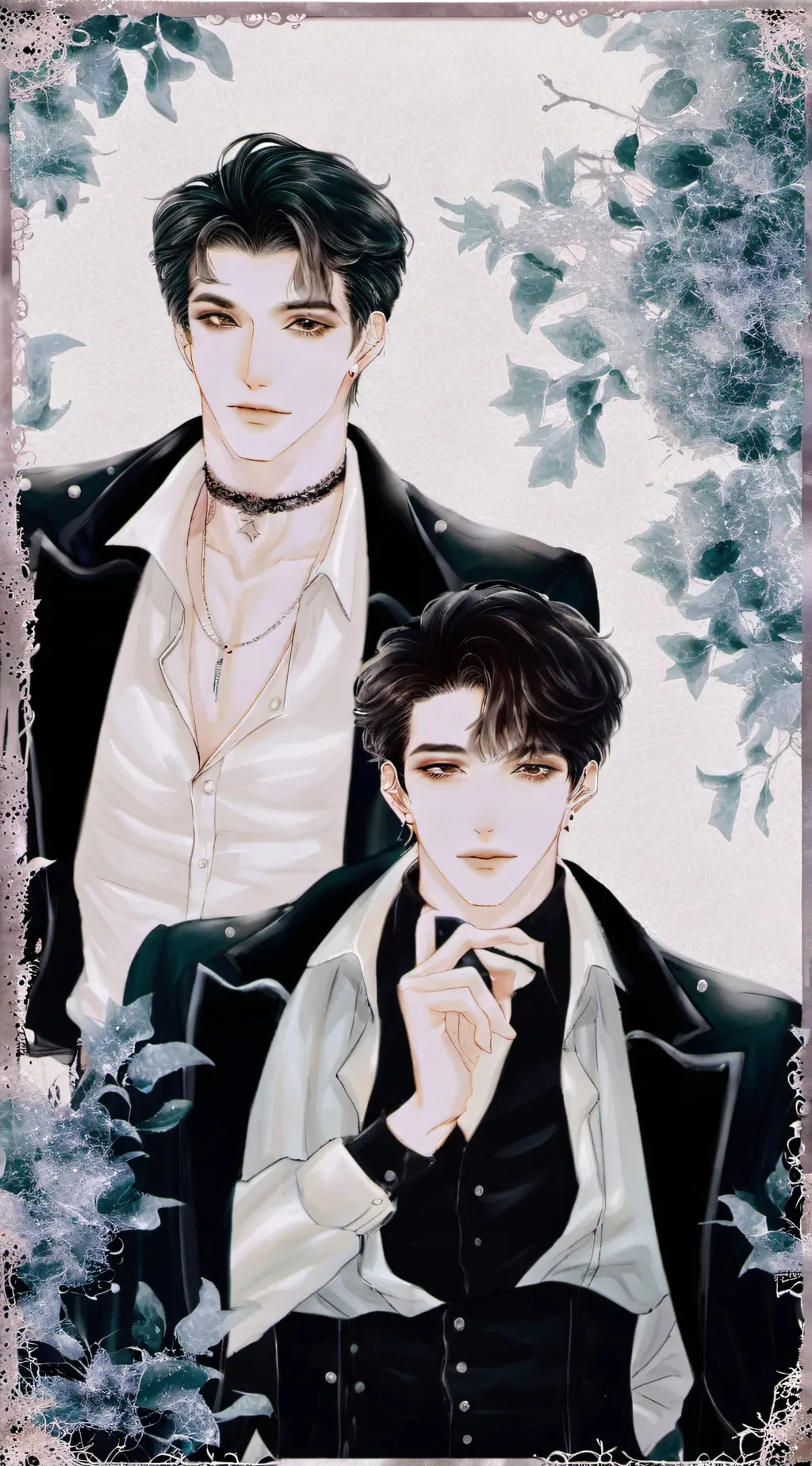 ai character: Leo and Max background