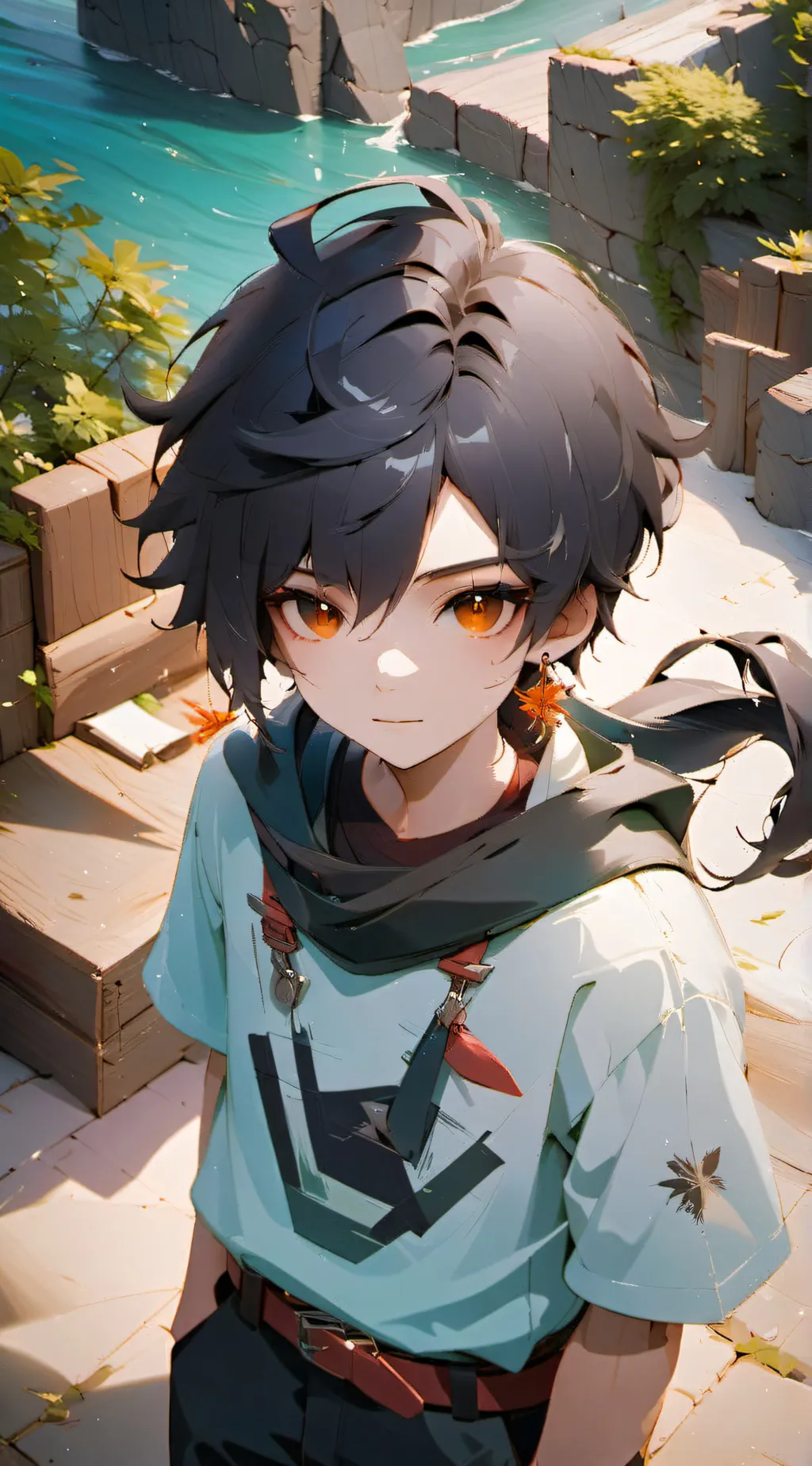ai character: Caleb background