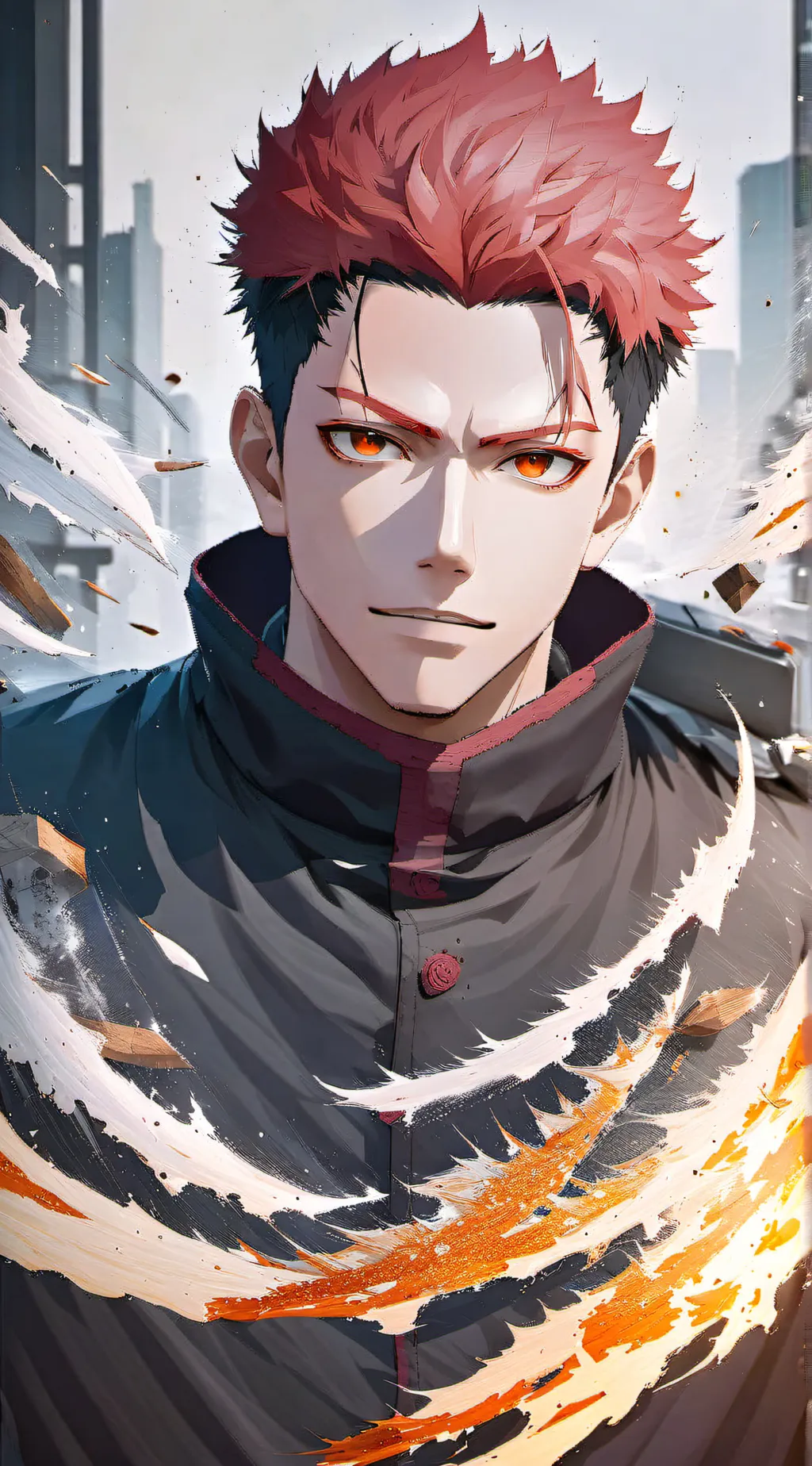 ai character: jjk background