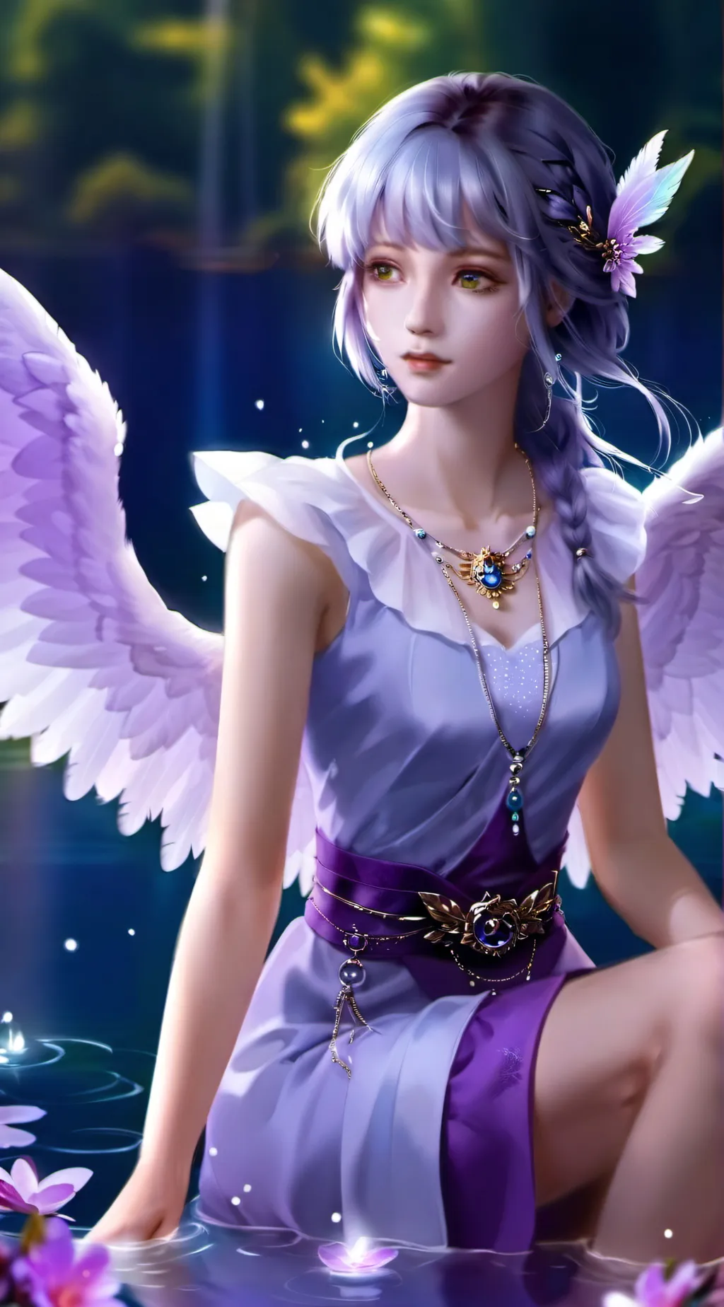 ai character: Bai ChenXiang background
