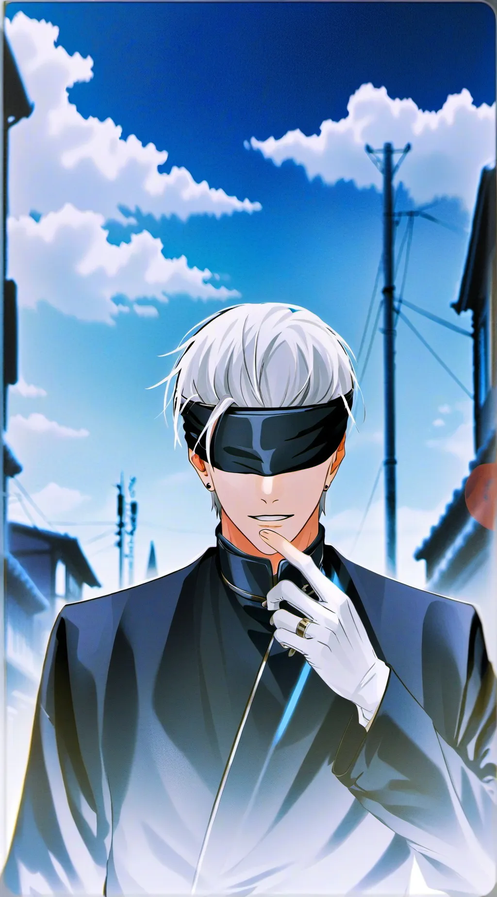 ai character: Evil Gojo n Geto 2 background