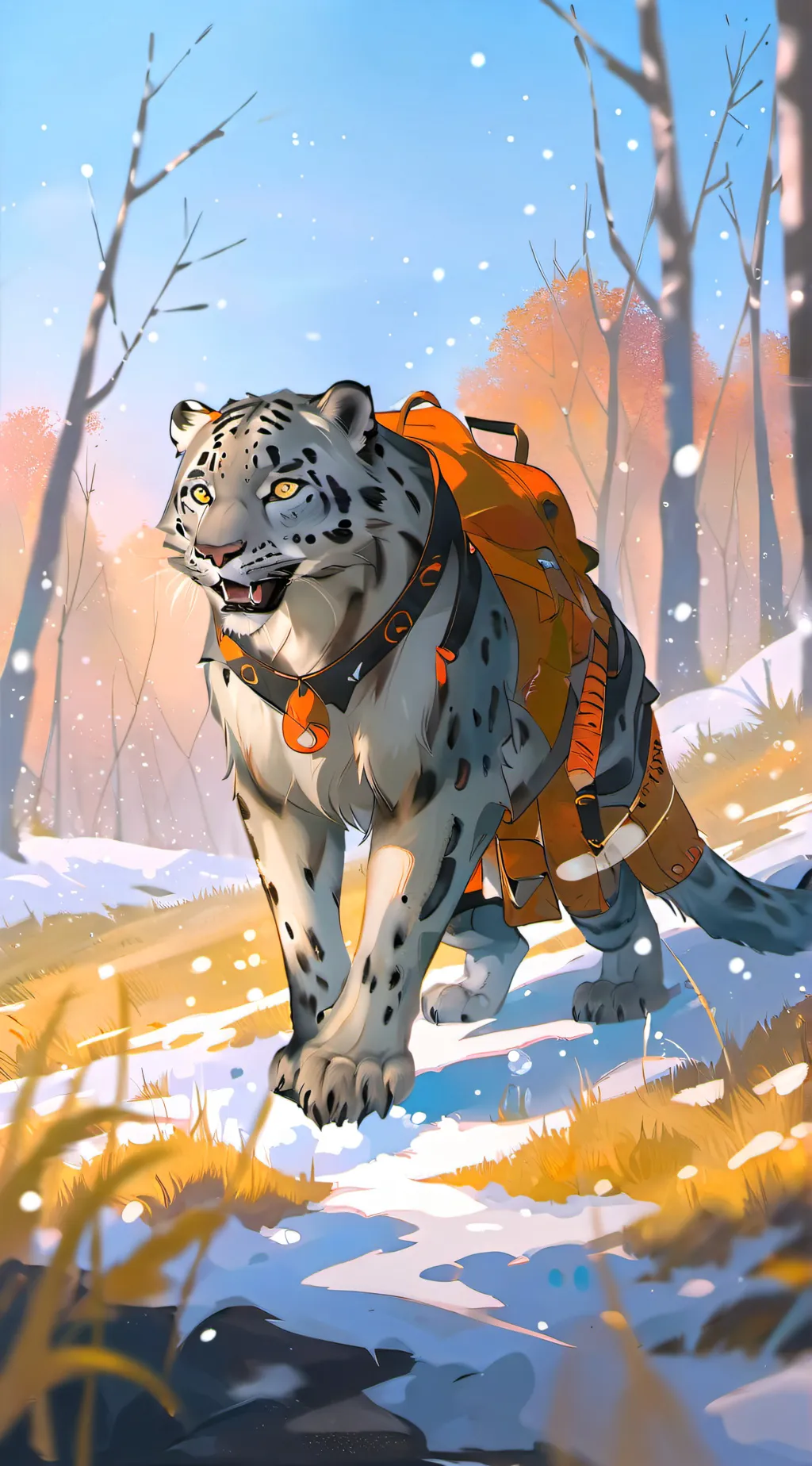 ai character: Blizzard background