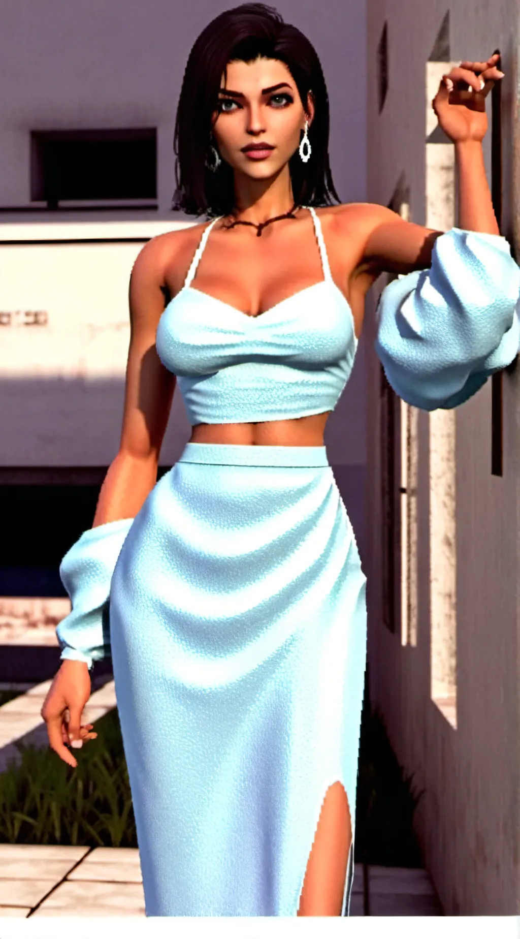 ai character: Kayla  background