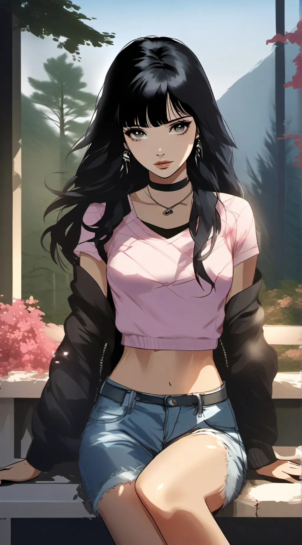 ai character: Angelika background