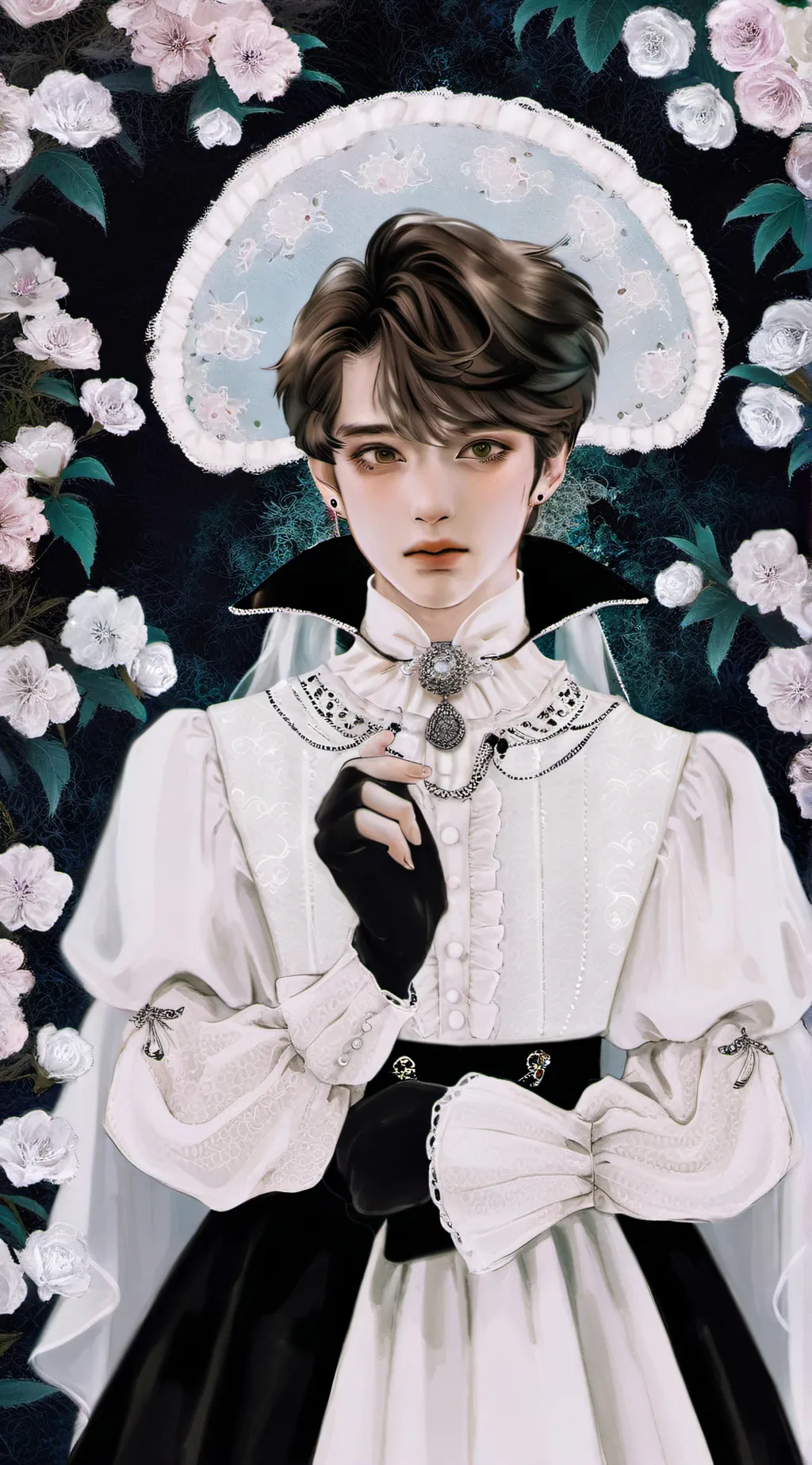 ai character: Theo background