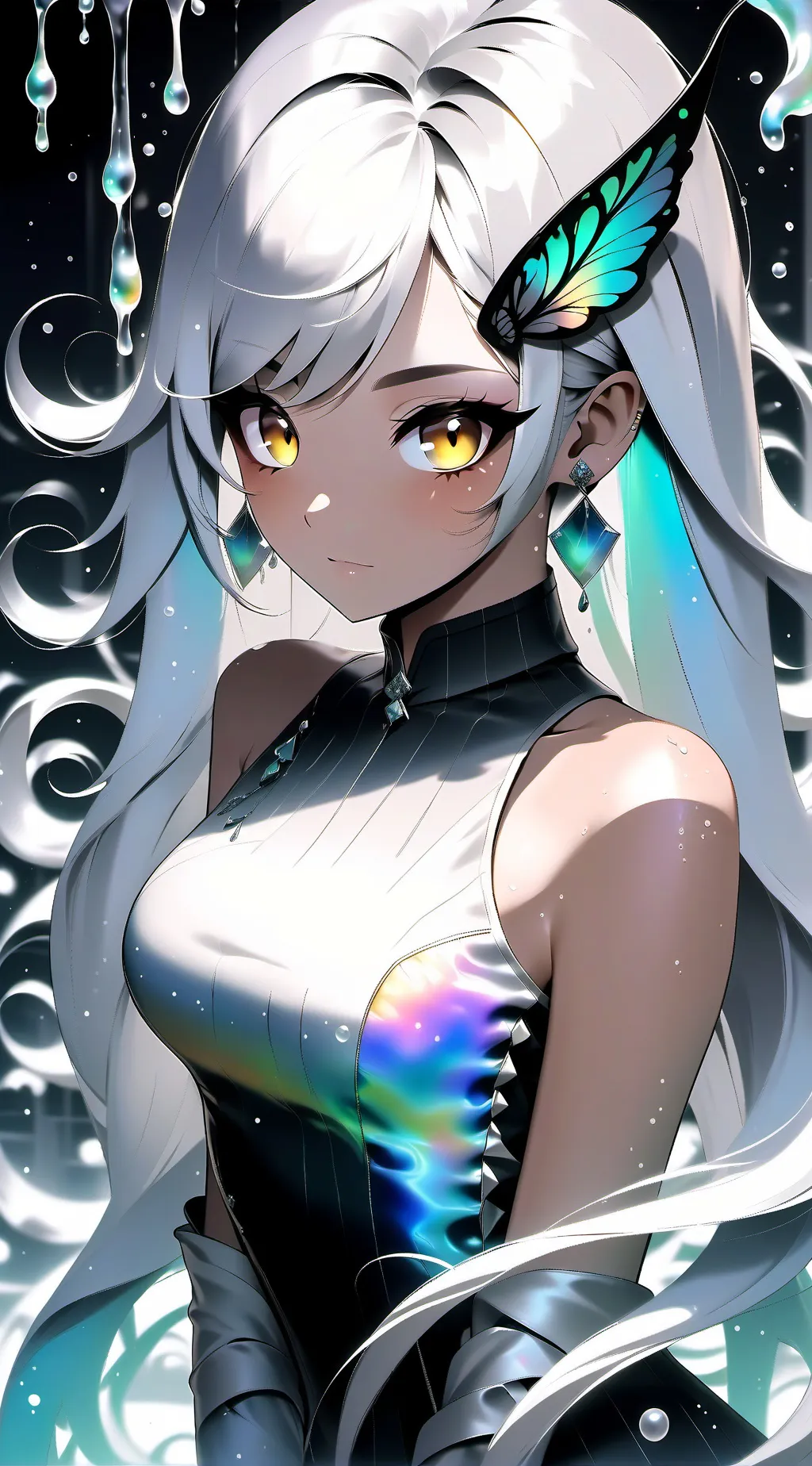 ai character: girl (normal) 😉 background