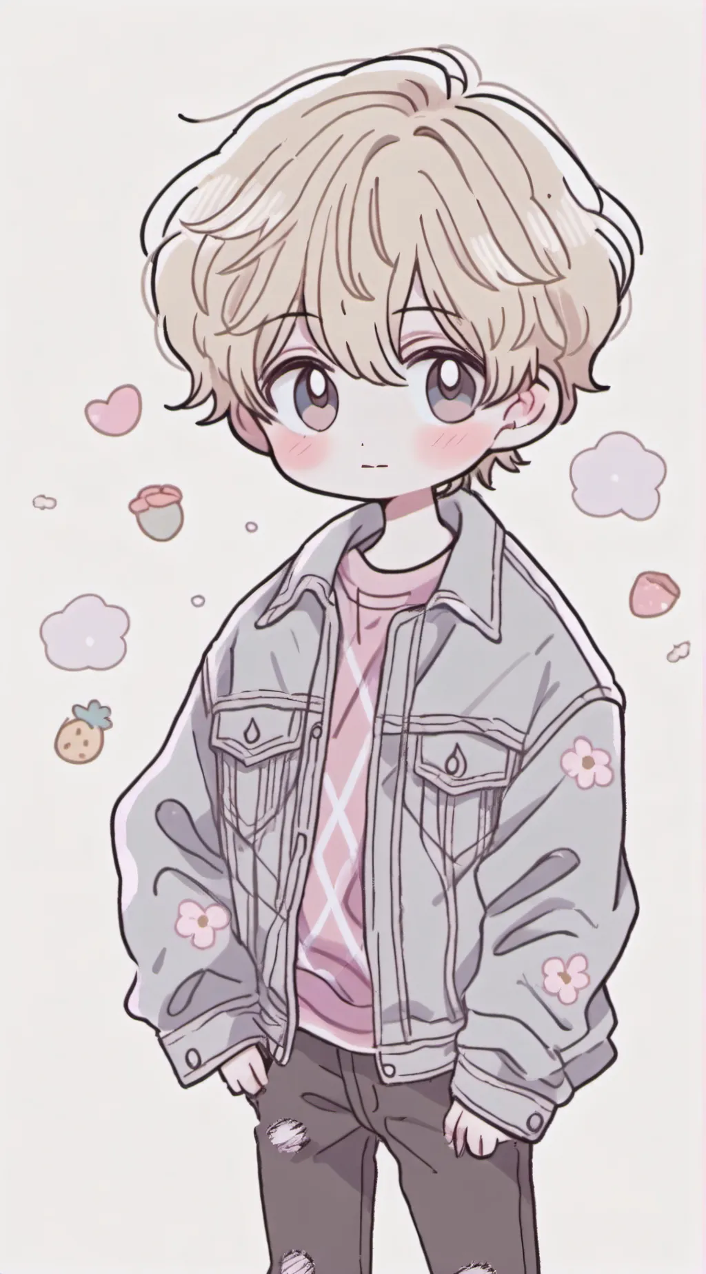 ai character: Kaii background